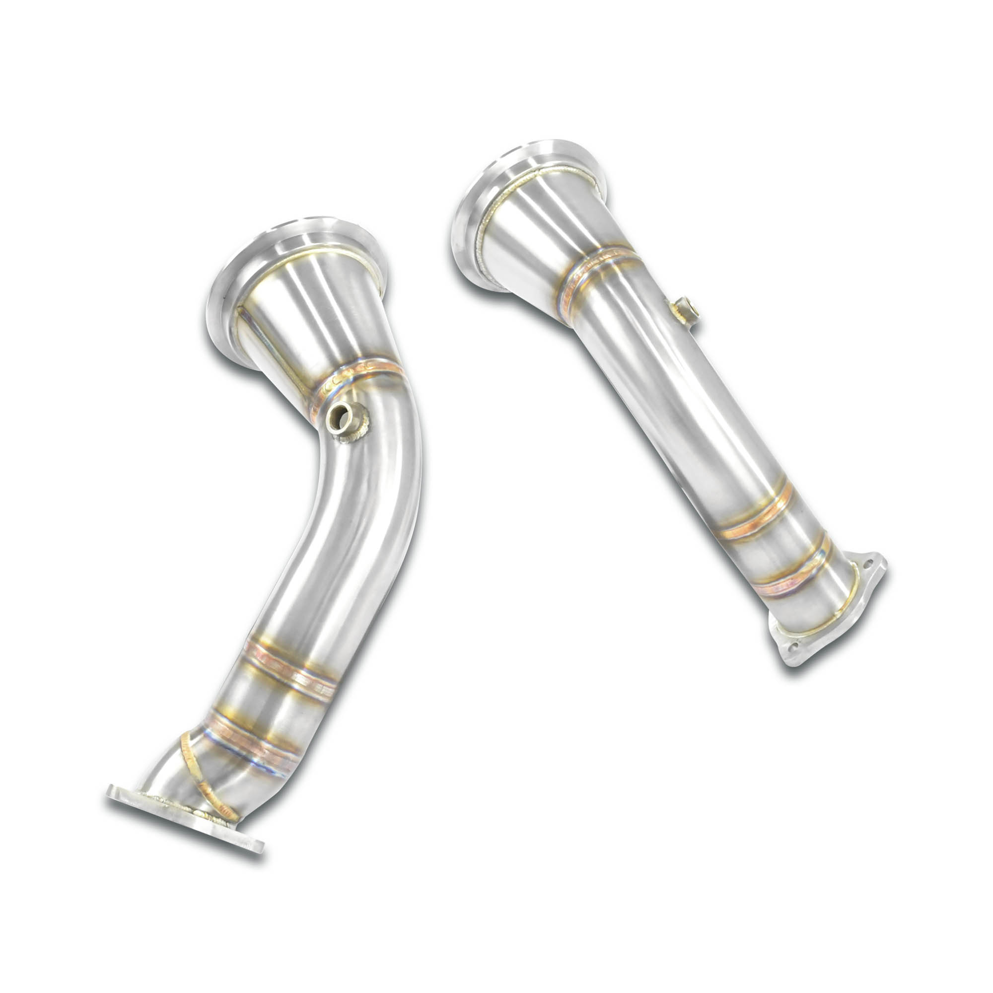 Downpipe kit Right + Left (Replaces catalytic converter) (Left Hand Drive / Right Hand Drive)