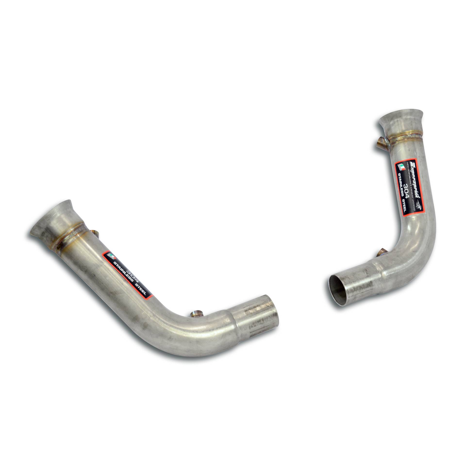 Front pipes kit right - left kit (Replaces catalytic) 