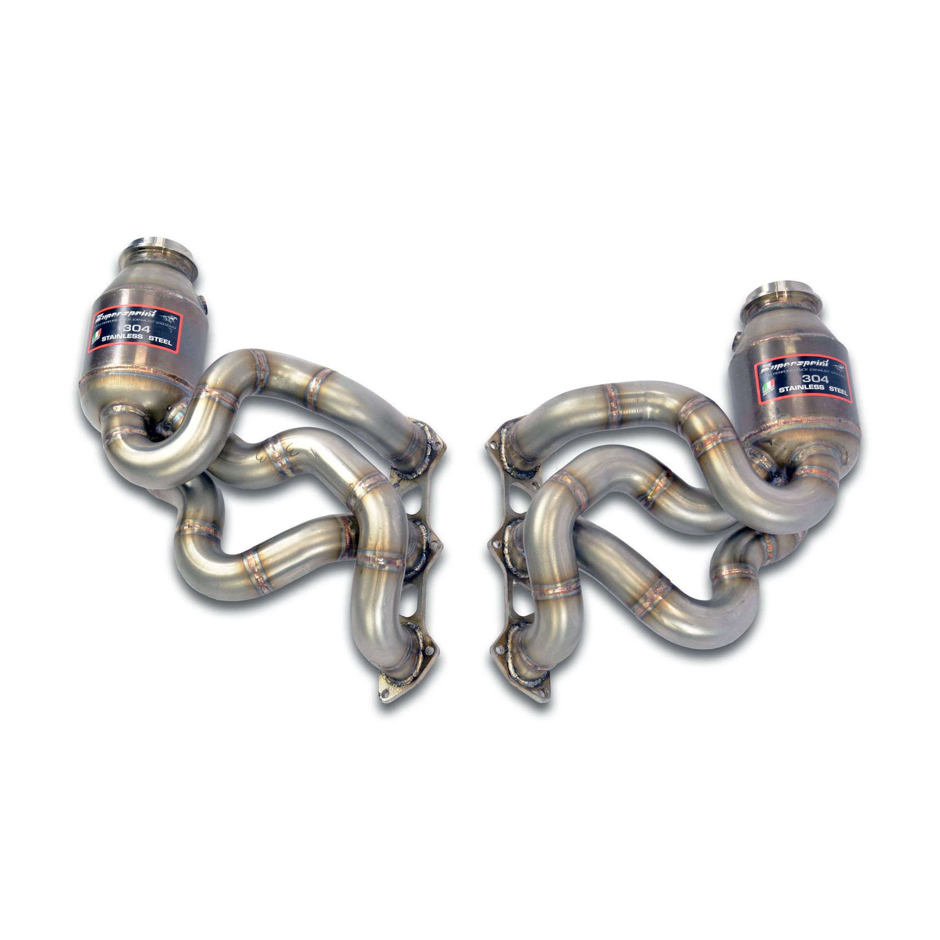 Headers + metallic catalytic 100cpsi