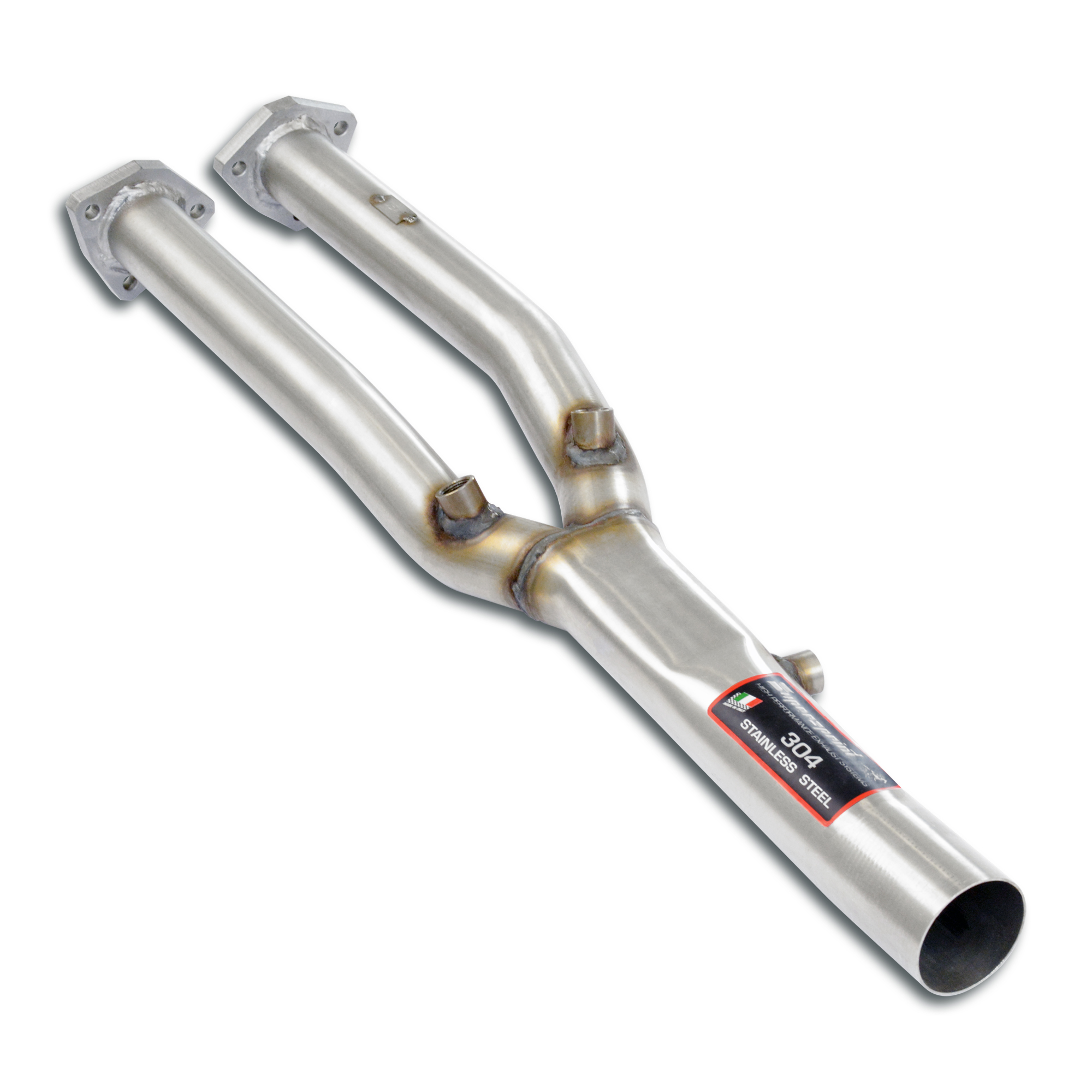 Y connecting pipe  (Replaces catalytic converter) 