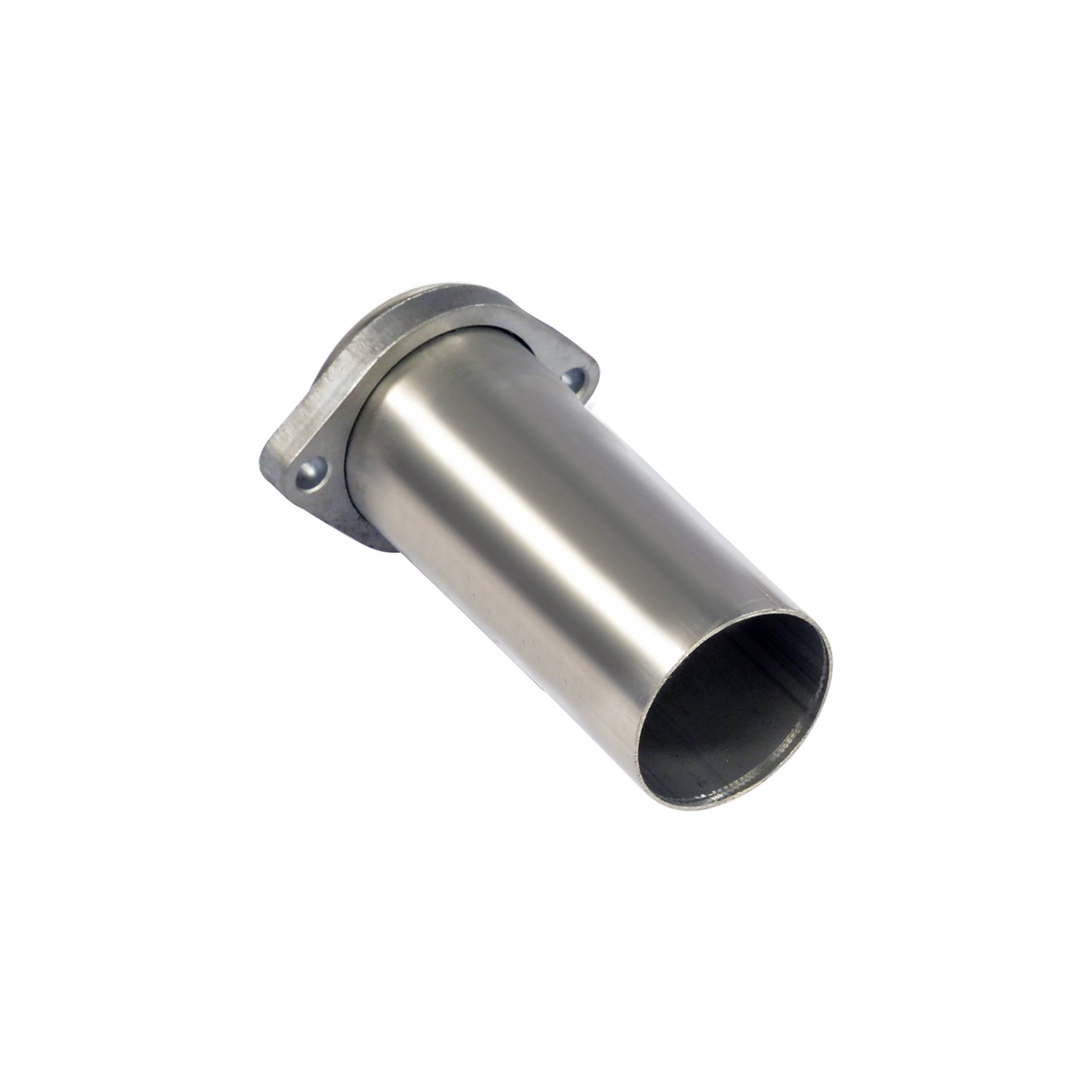 Connecting pipe right with flange