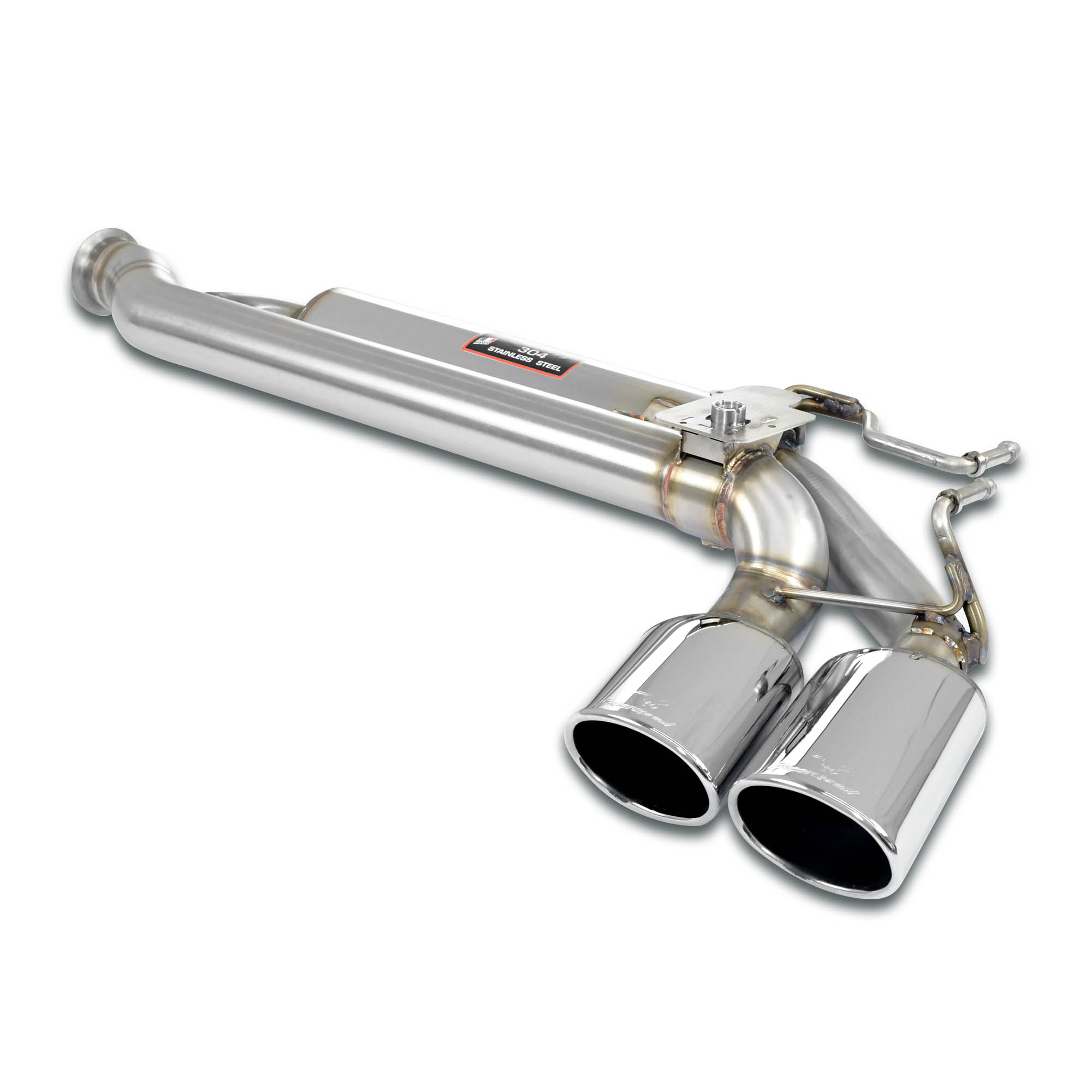 Rear exhaust Left 120x80 with valve