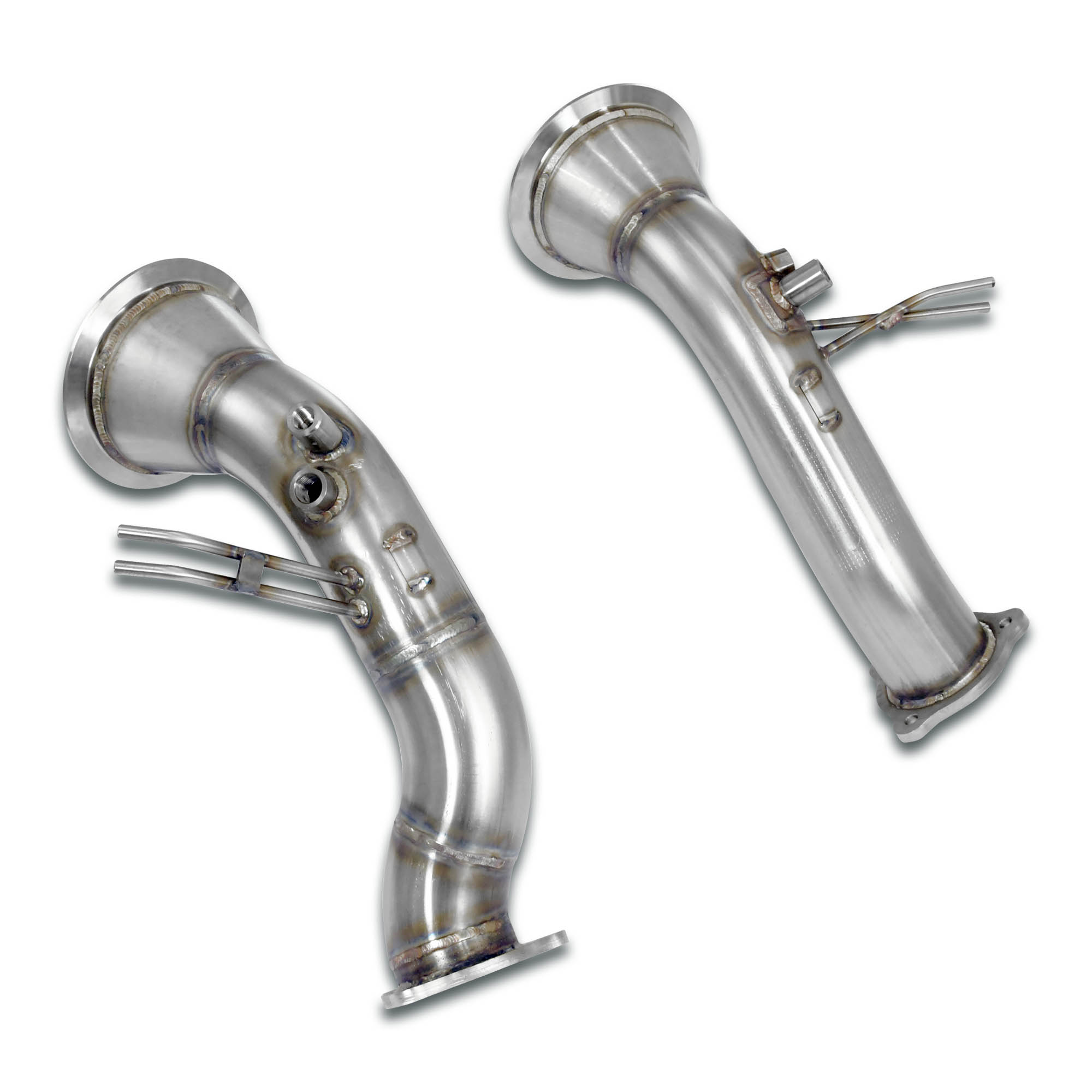 Downpipe kit Right + Left (Replaces catalytic converter) (Left Hand Drive / Right Hand Drive)