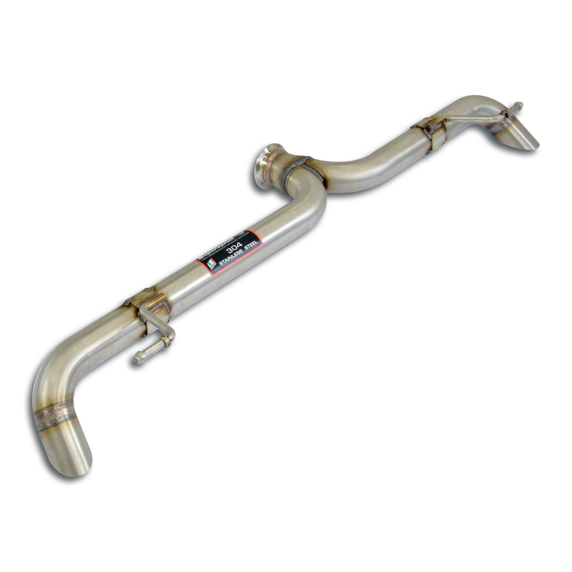 Right - Left Y-Pipe (Muffler delete) For Standard bumper or AMG Line Package