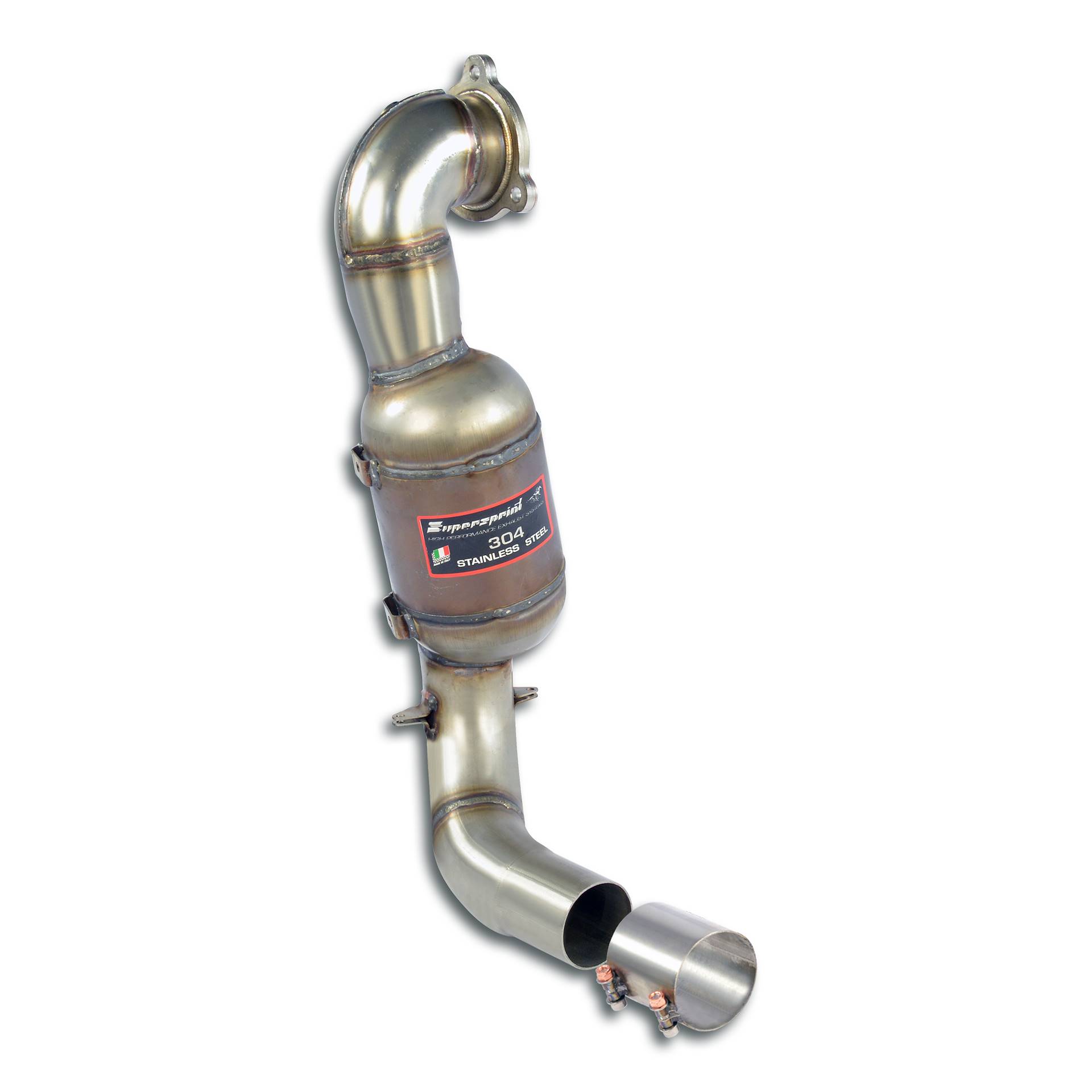 Downpipe + Metallic catalytic converter 100CPSI