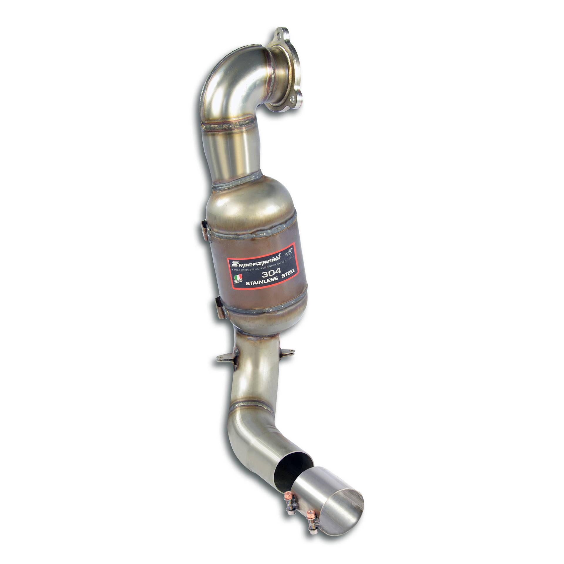 Downpipe + Catalizzatore metallico 200CPSI