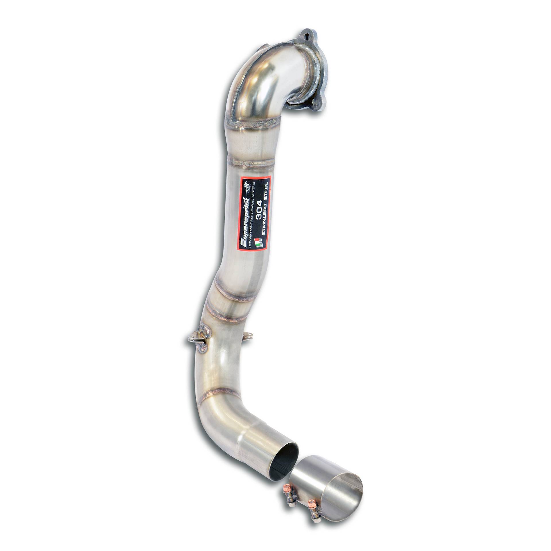 Downpipe kit (Sostituisce catalizzatore di serie)