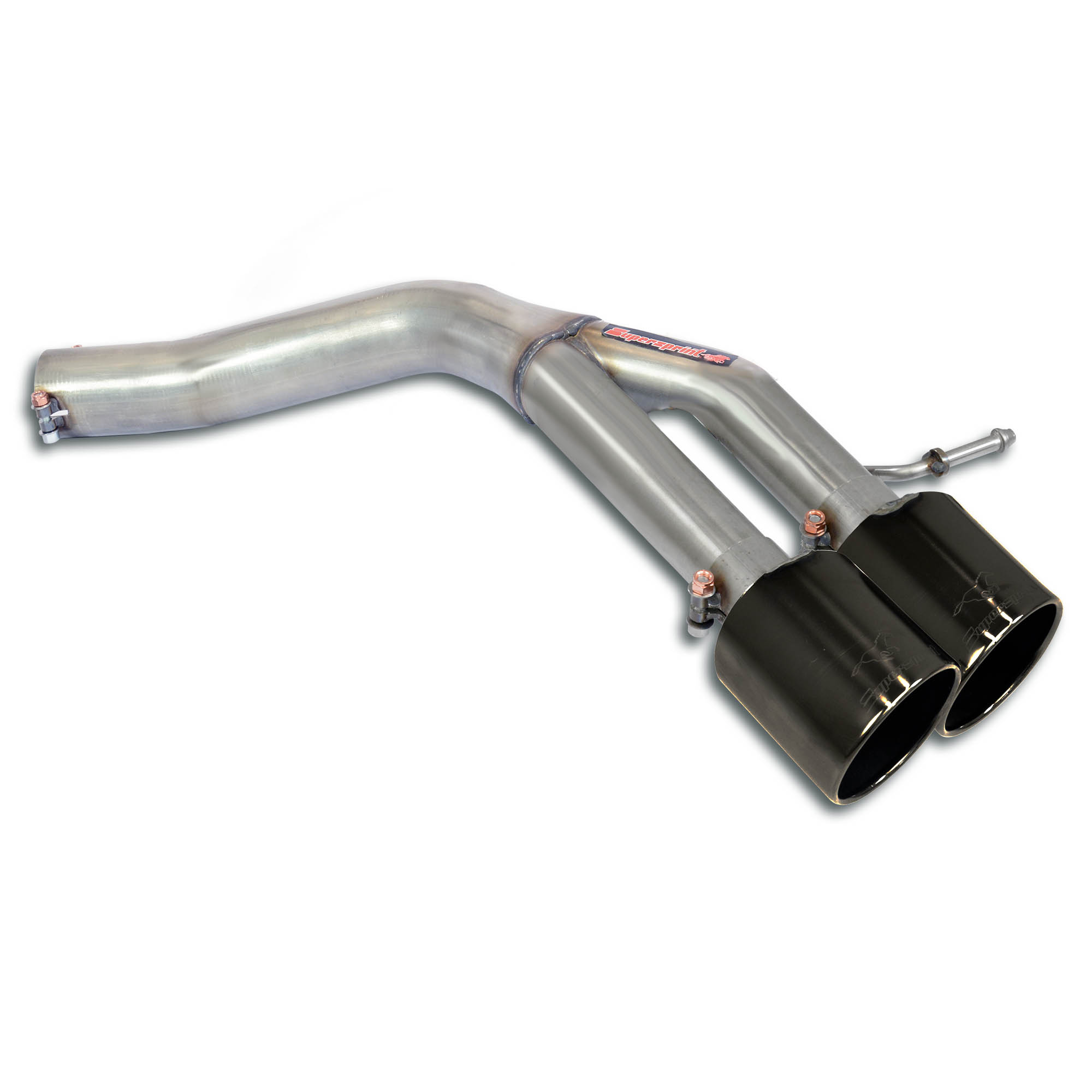 Rear pipe Right OO100 Black