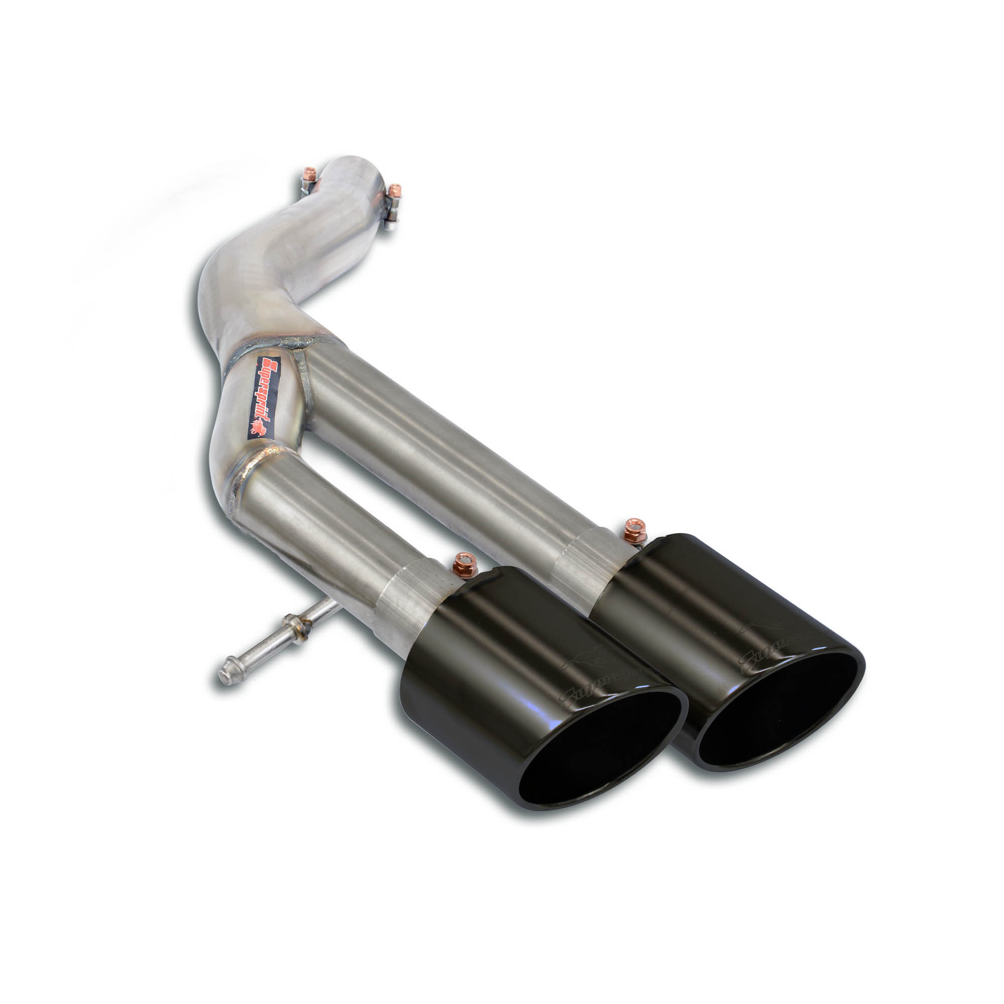 Rear pipe Left OO100 Black