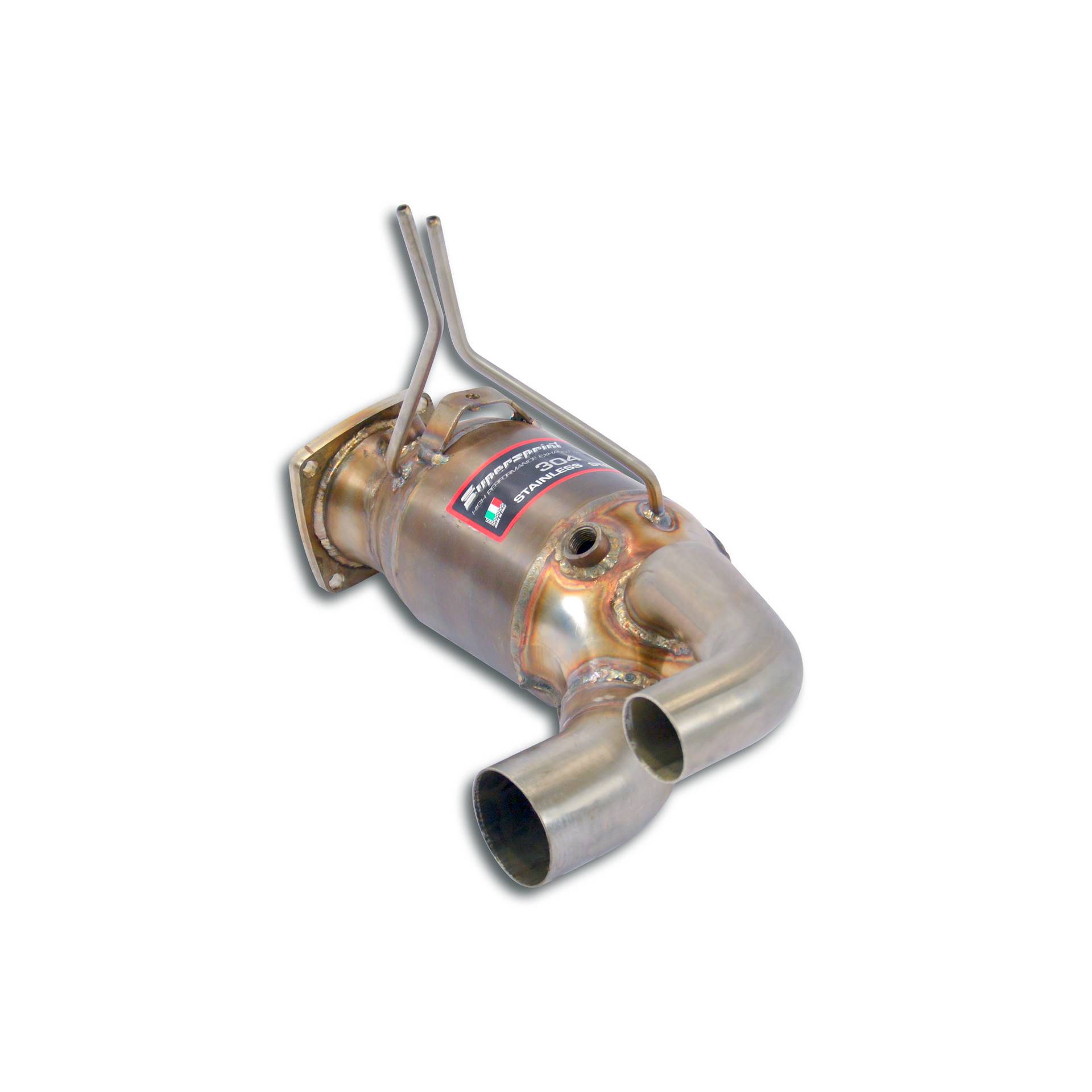 Anteriore con Catalizzatore Metallico Destro