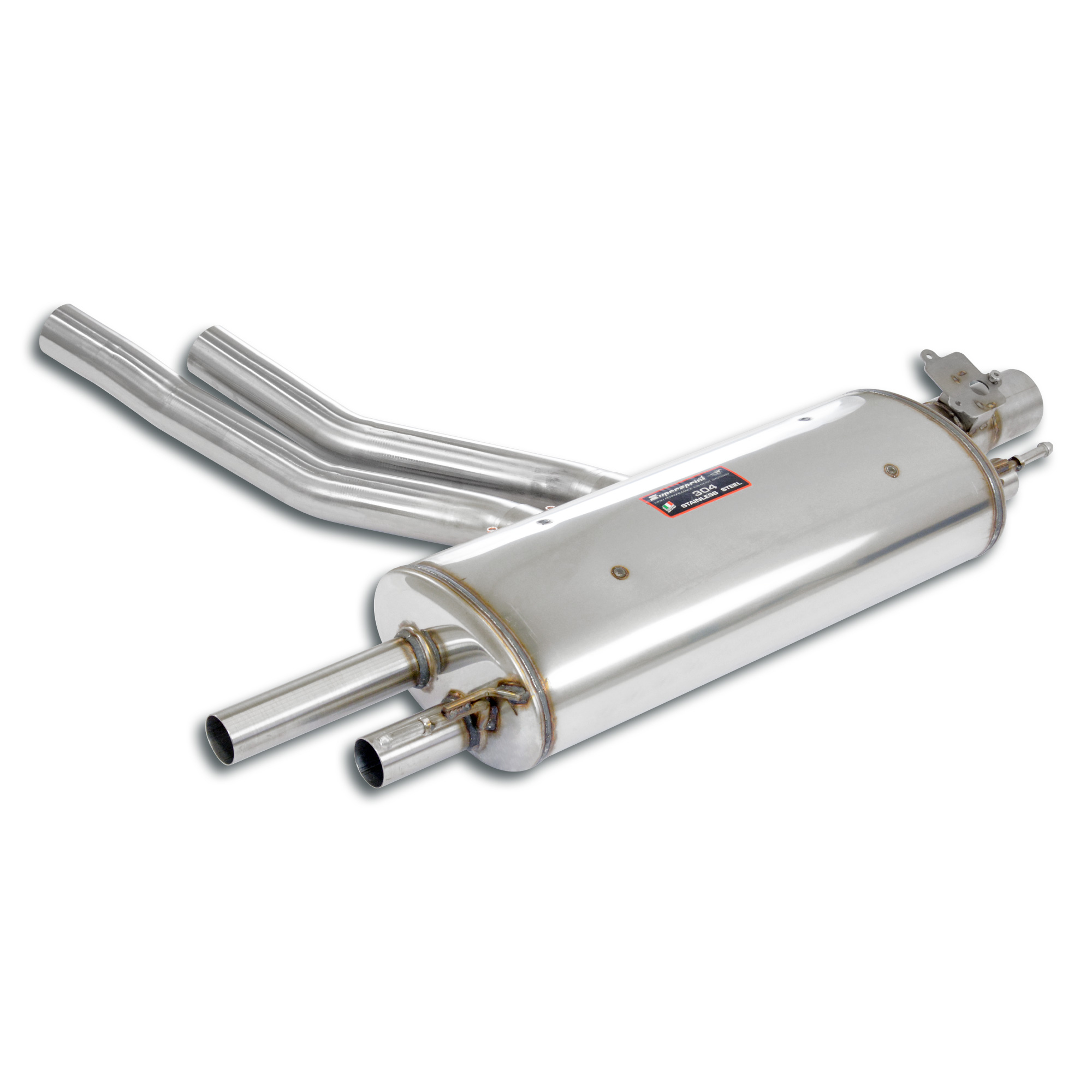 Rear exhaust right - left with single valve