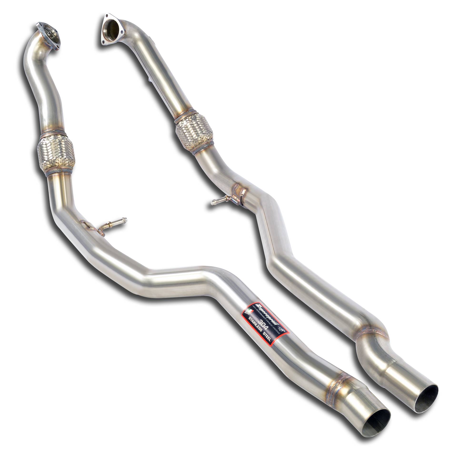 Front pipe kit Right - Left (Replaces OEM front exhaust)