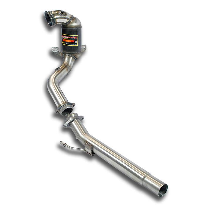 Downpipe + Metallic catalytic (Outlet Ø55mm) (Deletes GPF)