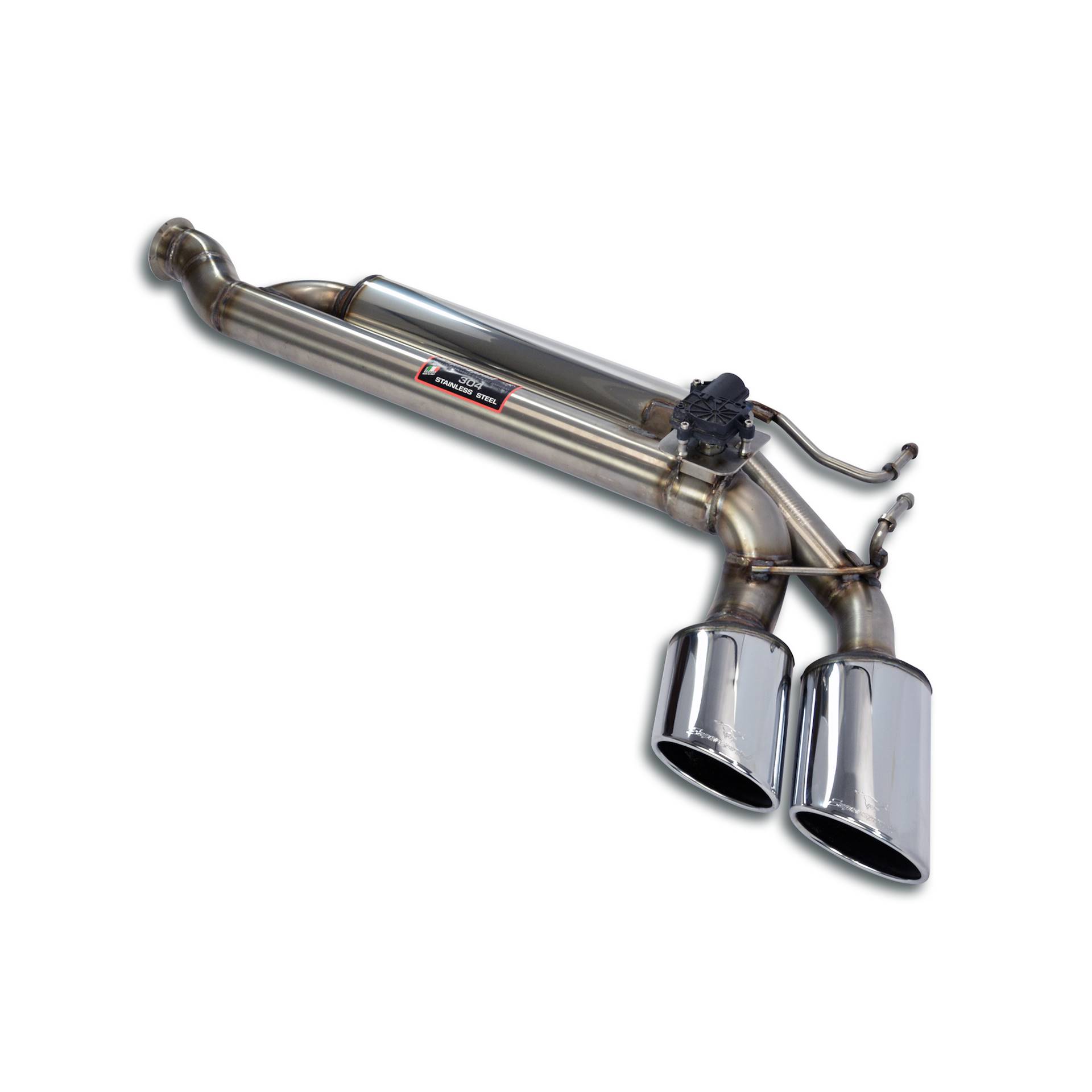 Rear exhaust Left 120x80 with valve