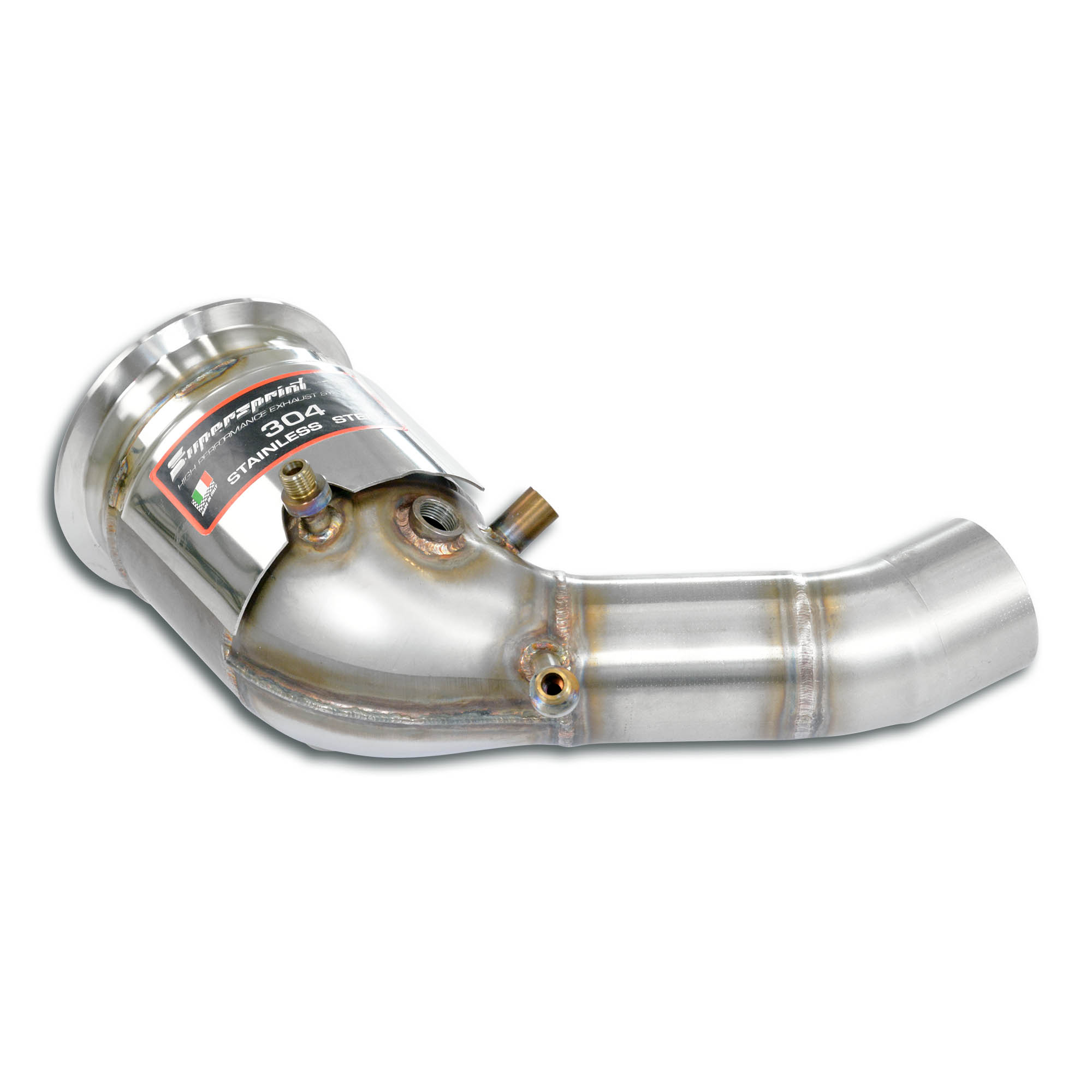 Downpipe Links + Sport Metallkatalysator (GPF-Entfall)