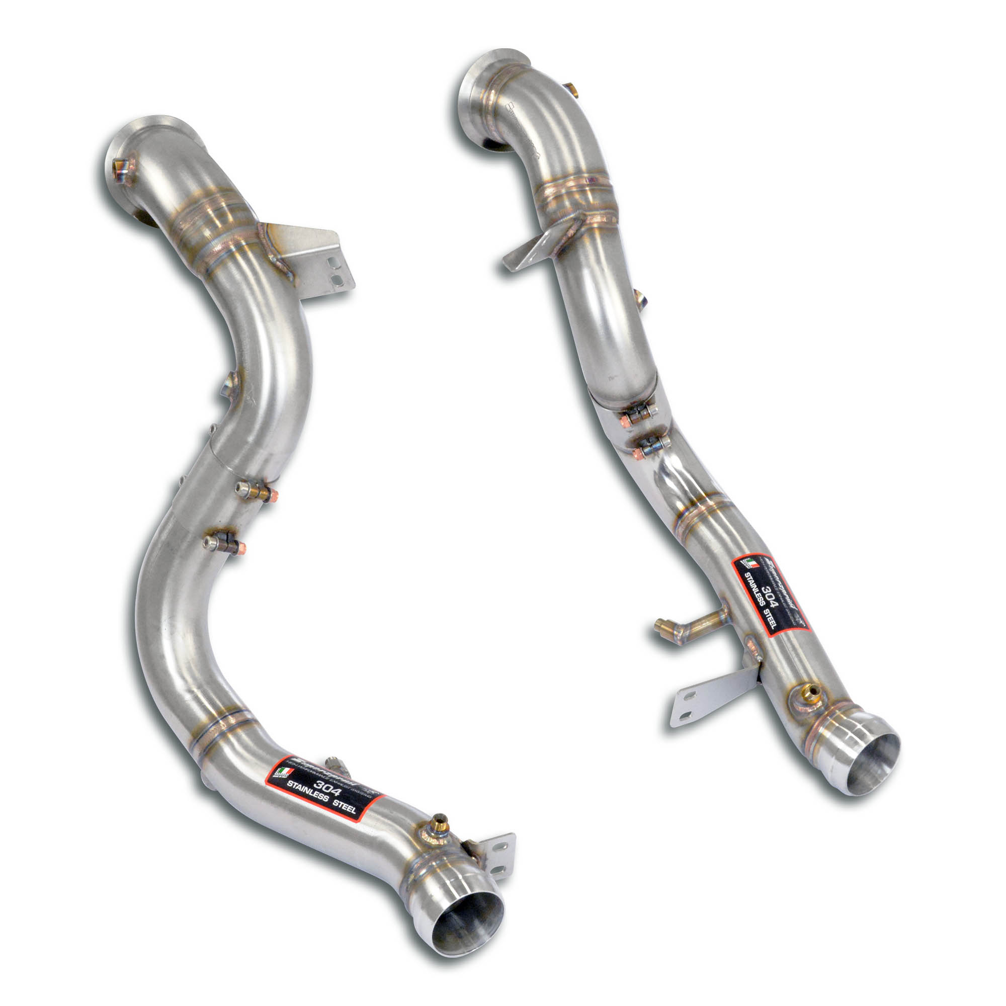 Kit downpipe Destro + Sinistro Elimina catalizzatore primario e secondario