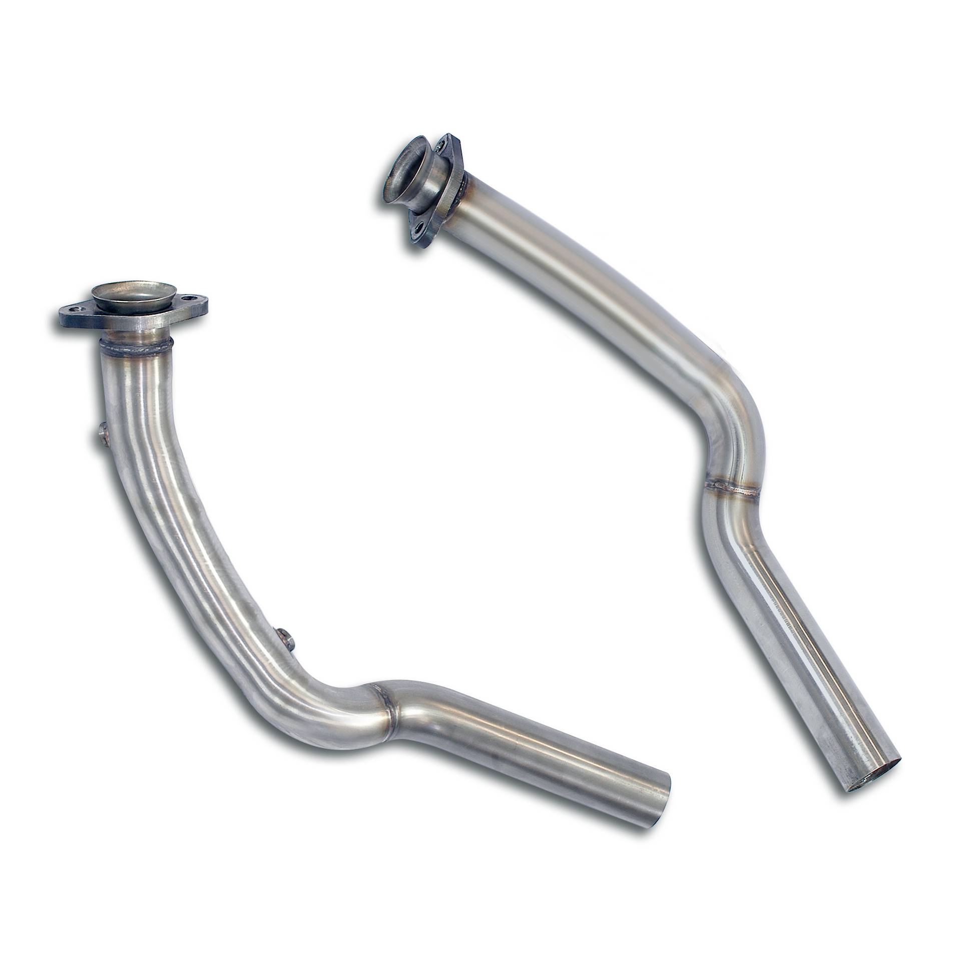 Downpipe kit Right - Left (Deletes the catalytic)