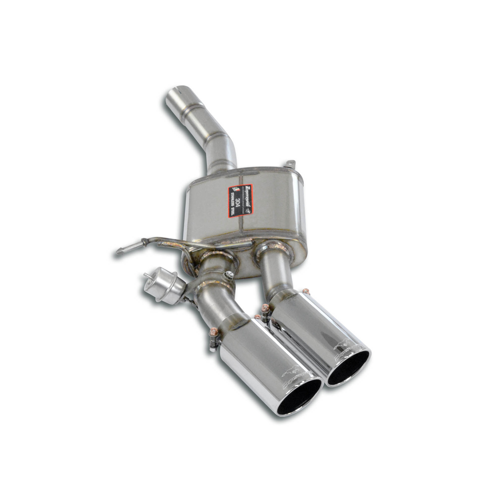 Rear exhaust Left OO90 with valve