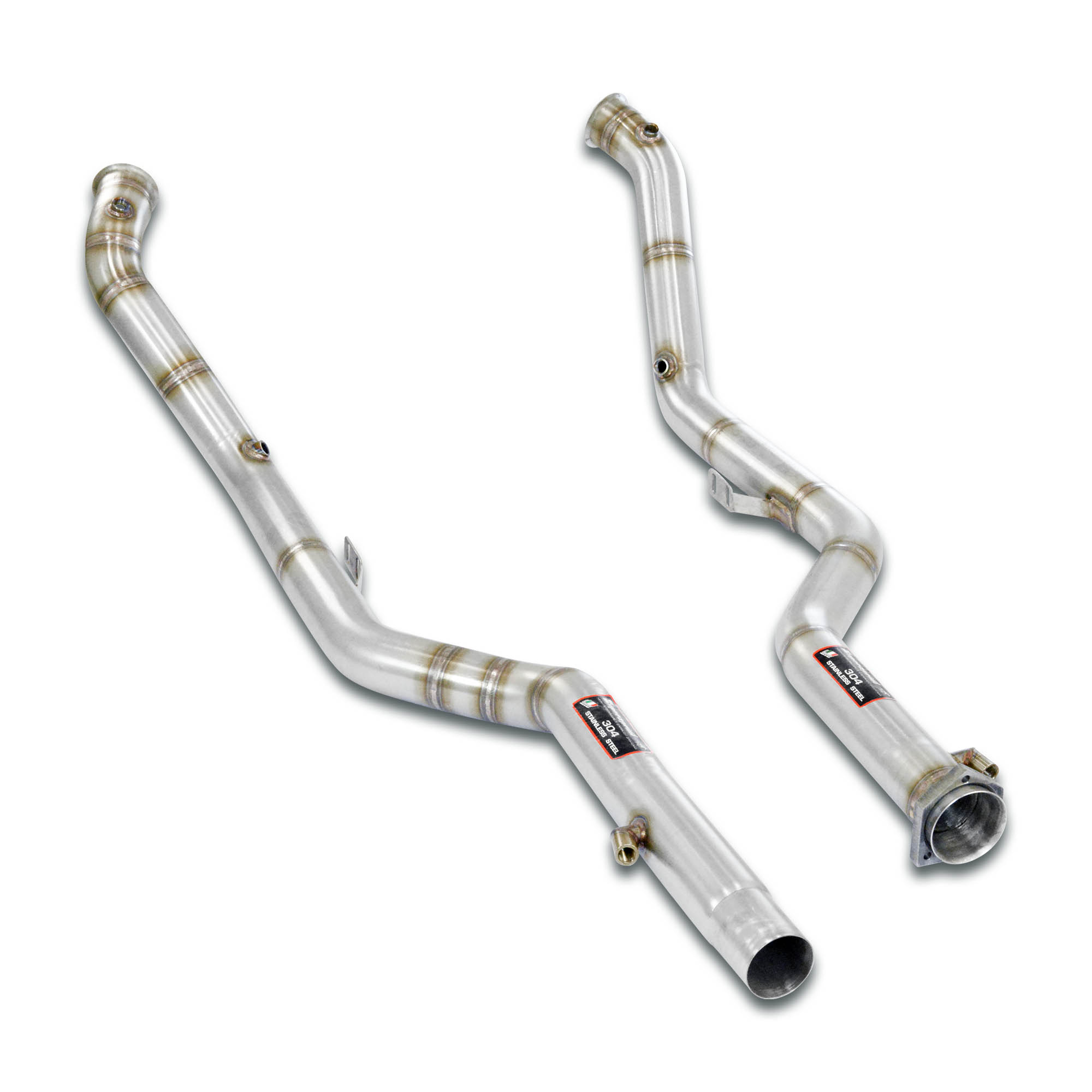 Turbo downpipe kit + Front pipe right - left (Replaces OEM catalytic)