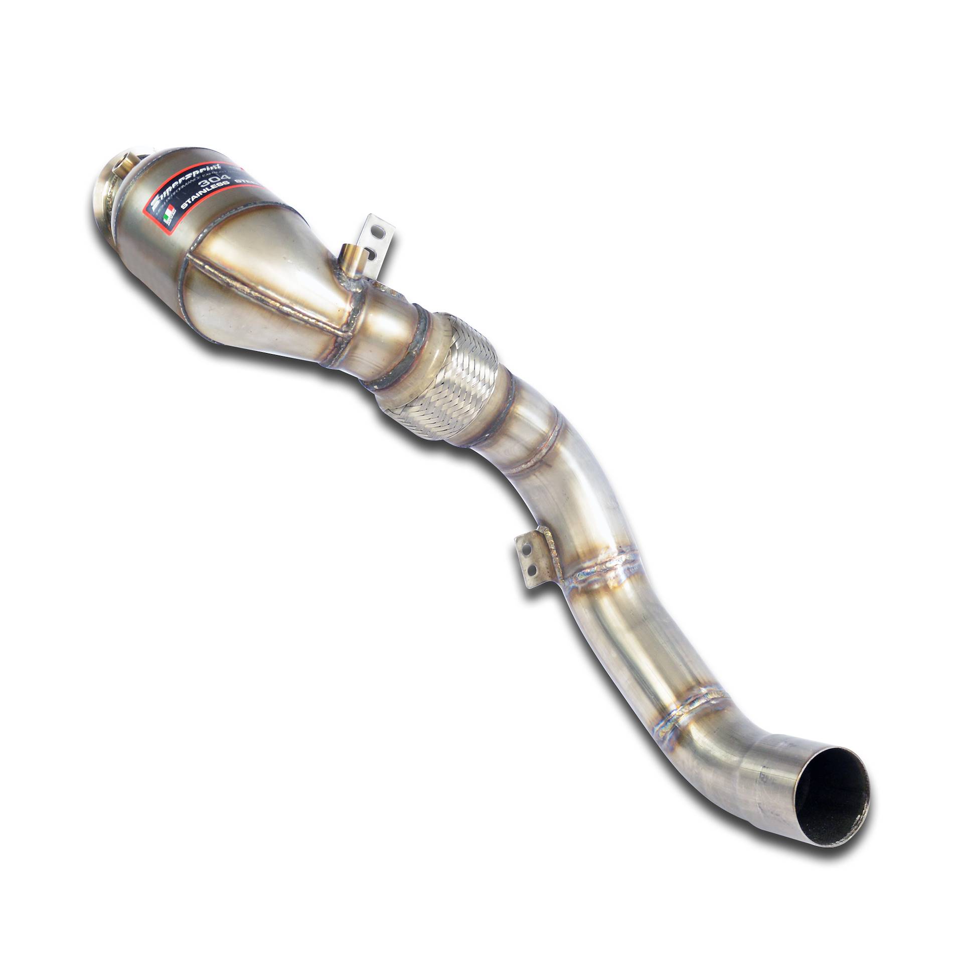 Turbo downpipe kit +  Metallic catalytic Right Accepts the stock Cat.-Back system
