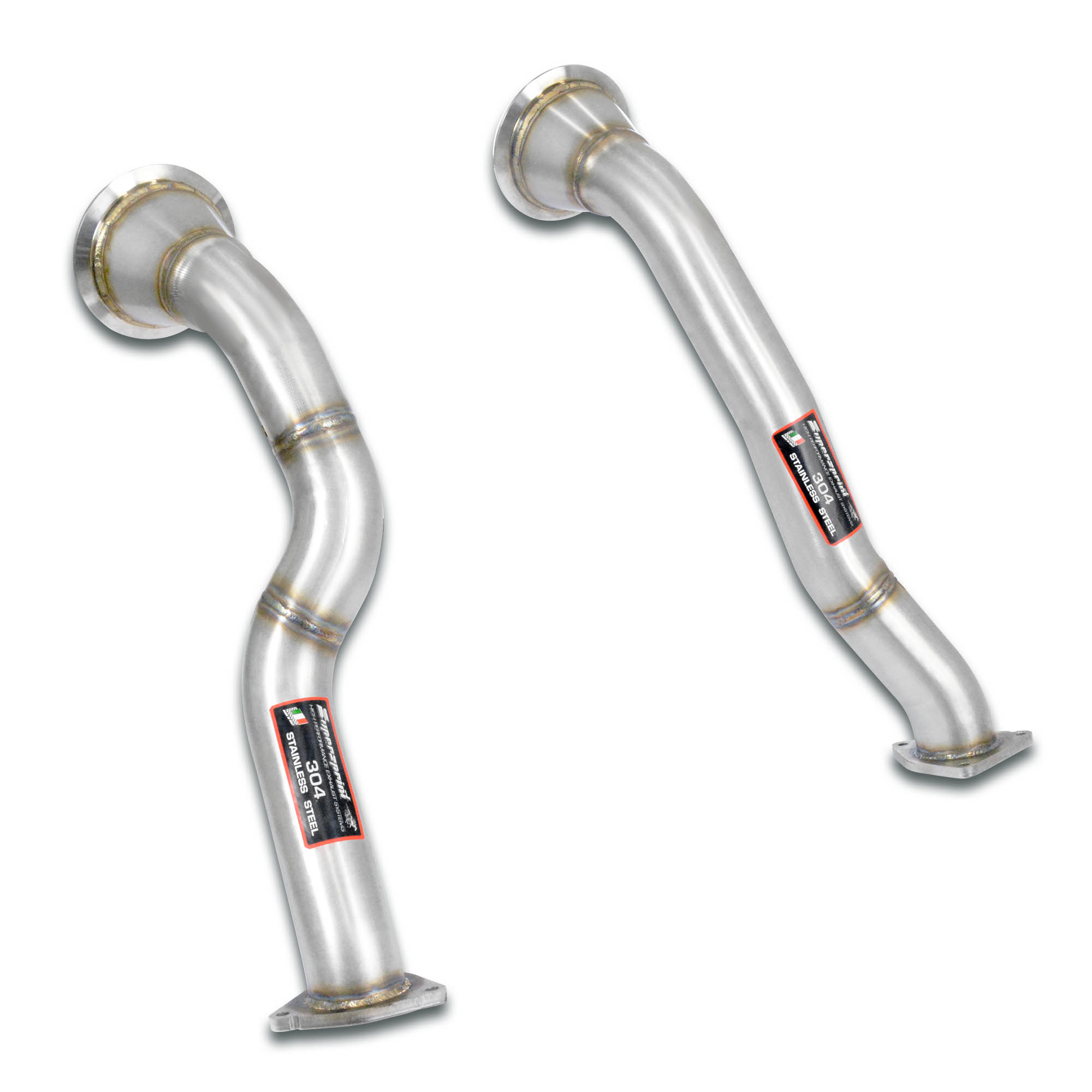 Downpipe right - left (Replaces catalytic) (Left / Right Hand Drive)