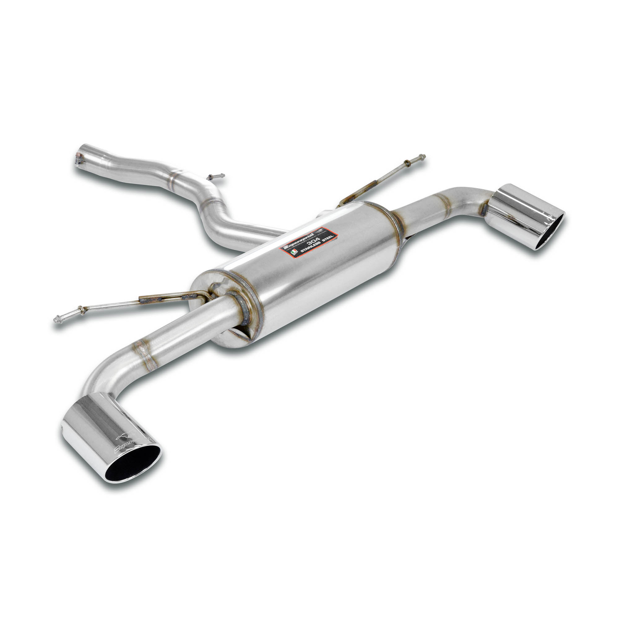 Rear exhaust Racing Right O100 - Left O100
