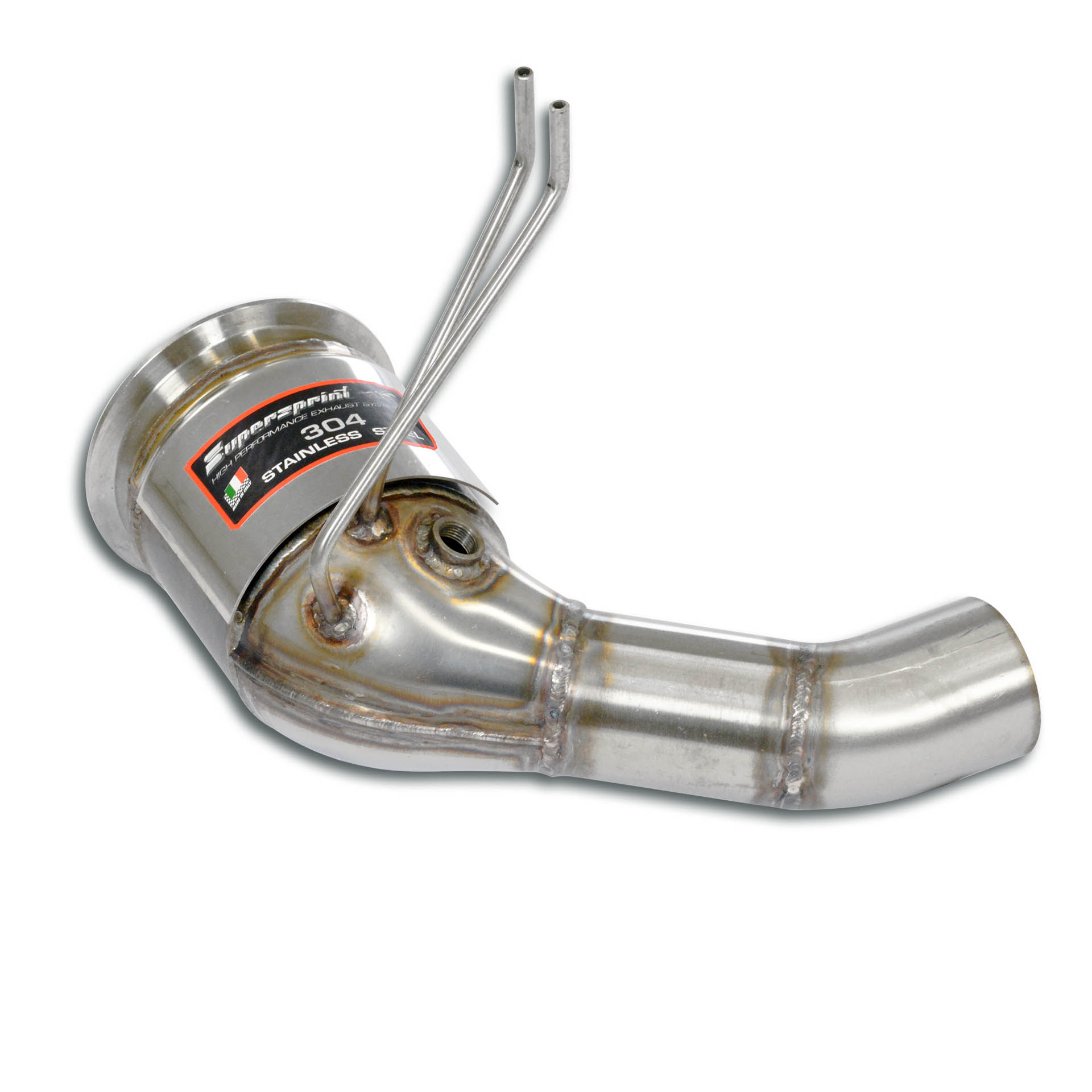 Downpipe Sinistro + Catalizzatore metallico (Elimina GPF)