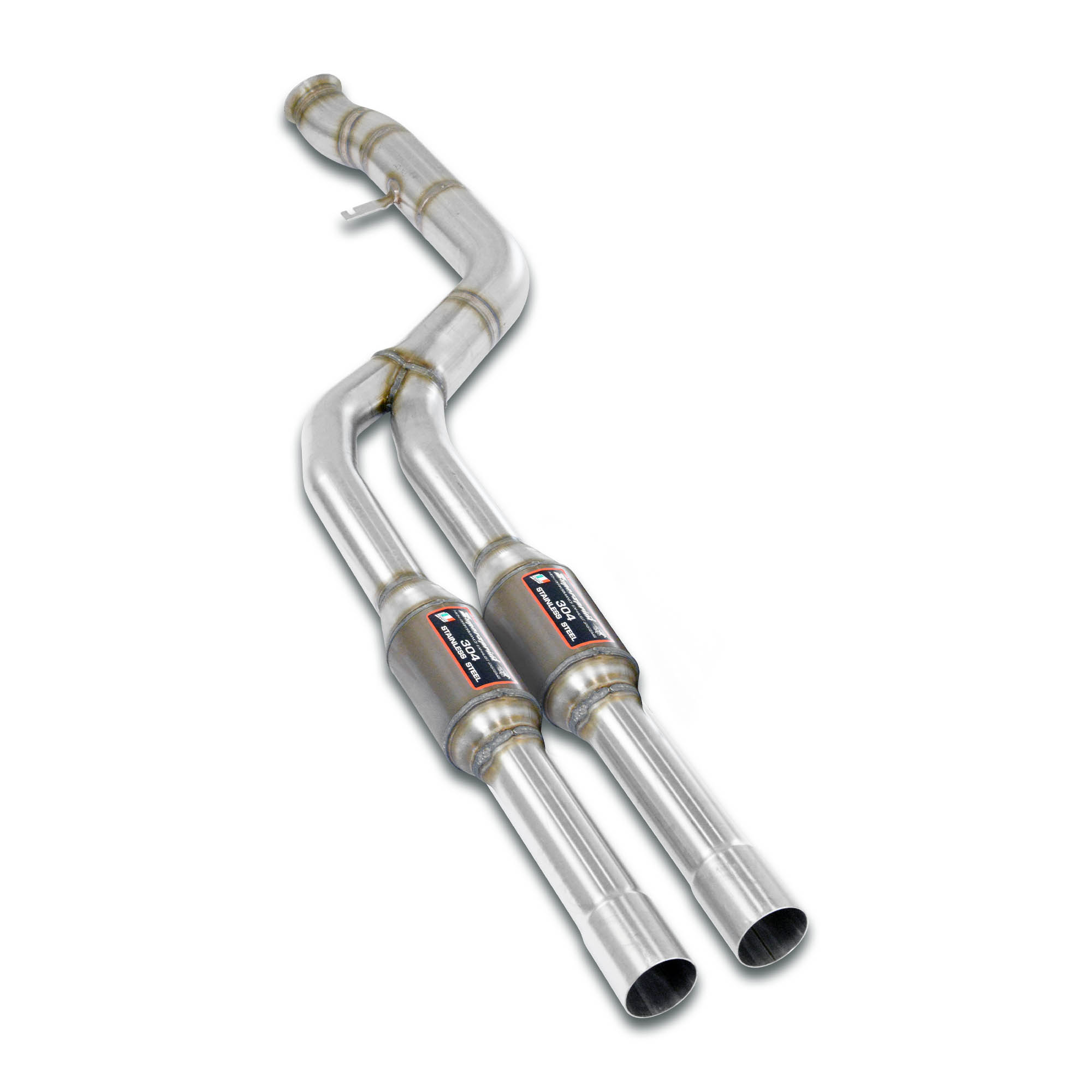 Vorderrohr mit Sport Metallkatalysator Rechts - Links