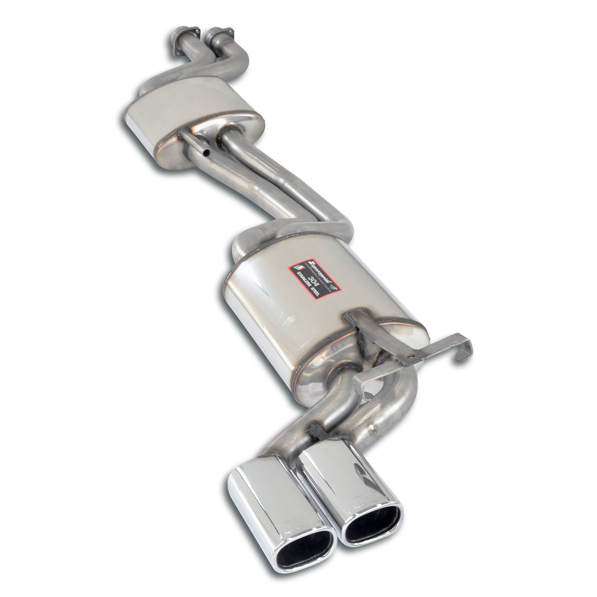 Centre + rear exhaust 95x75
