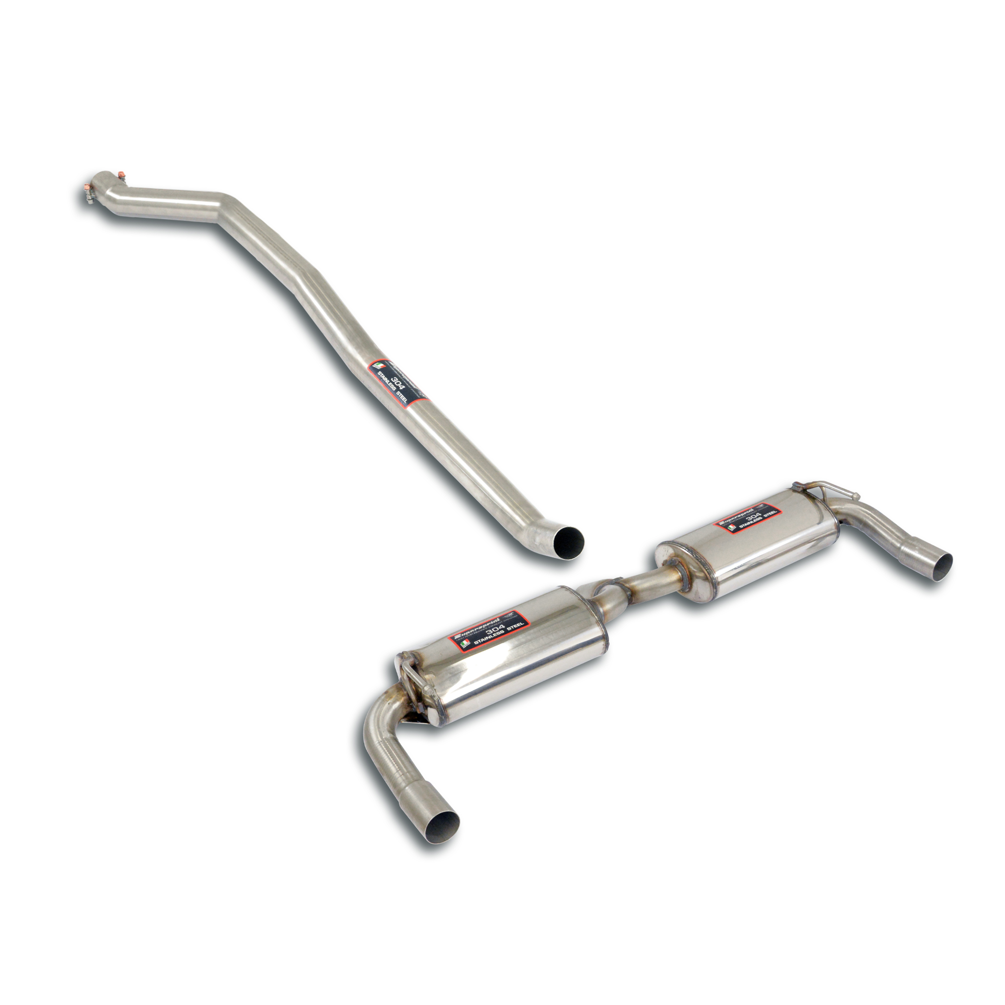 Rear exhaust Right - Left