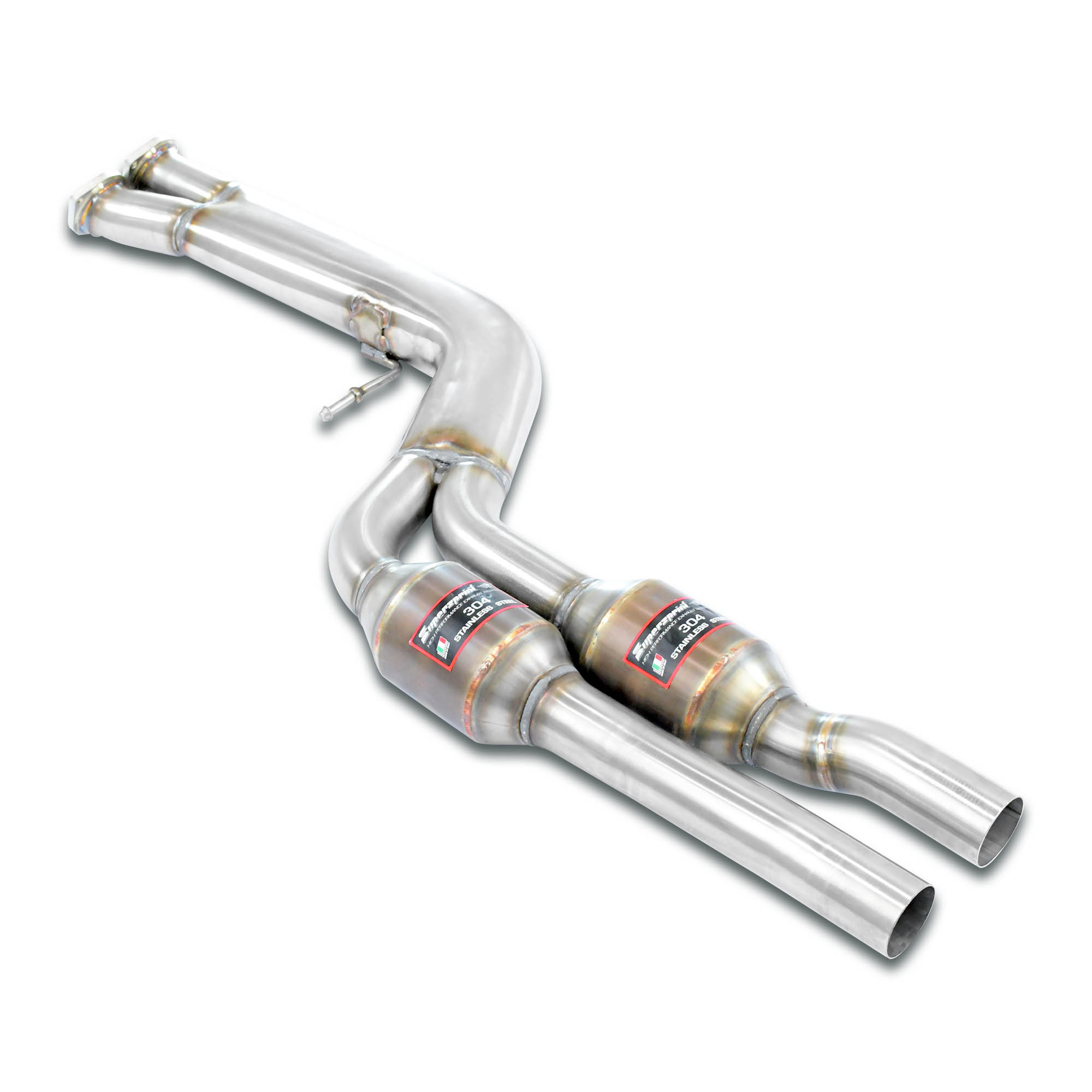 J-Pipe mit Sport Metallkatalysator