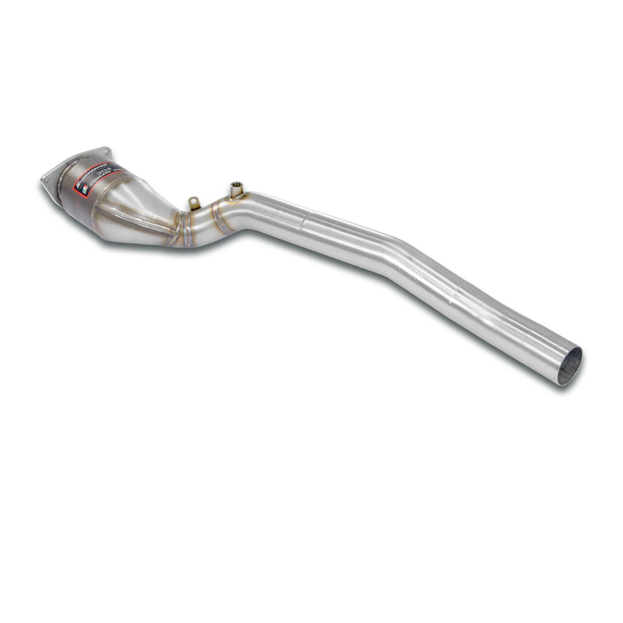 Anteriore con catalizzatore metallico Sinistro 