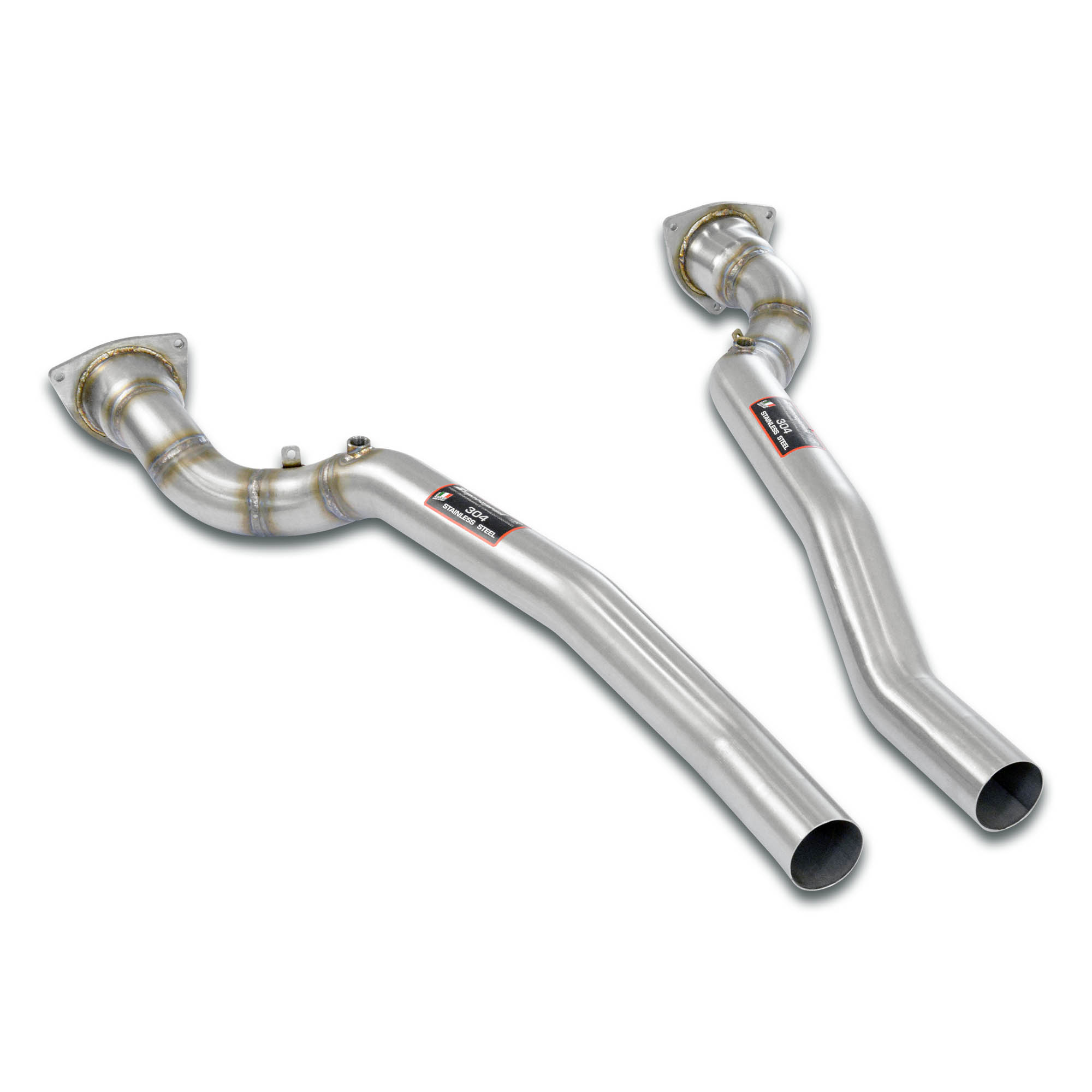 Front pipes kit Right - Left (Replaces catalytic converter) 