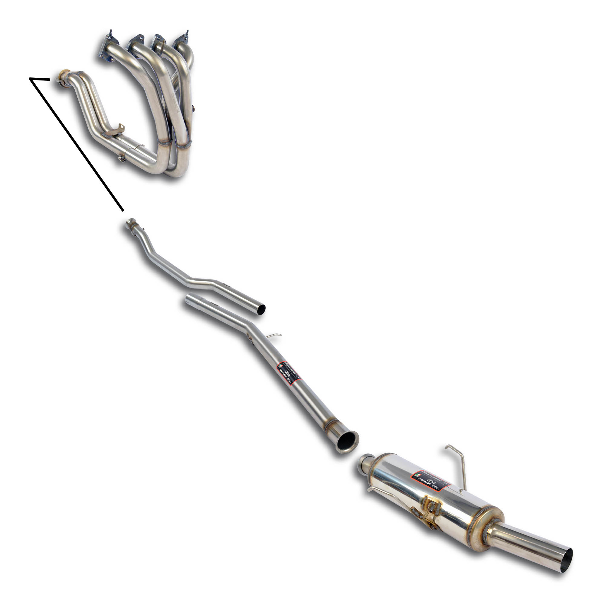 Performance Kit - Gr.N Rear muffler