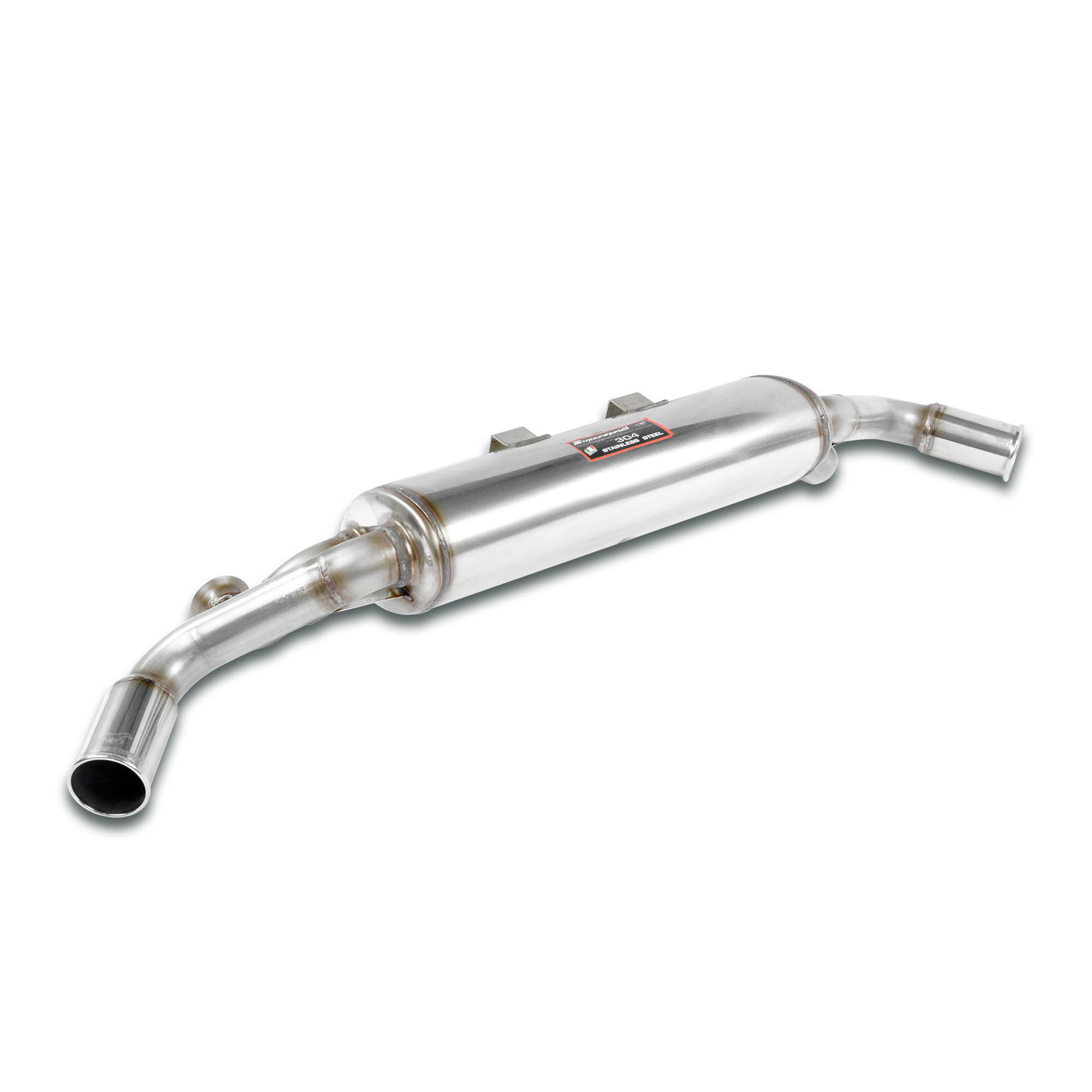 Rear exhaust Right O70 - Left O70 + metallic catalytics