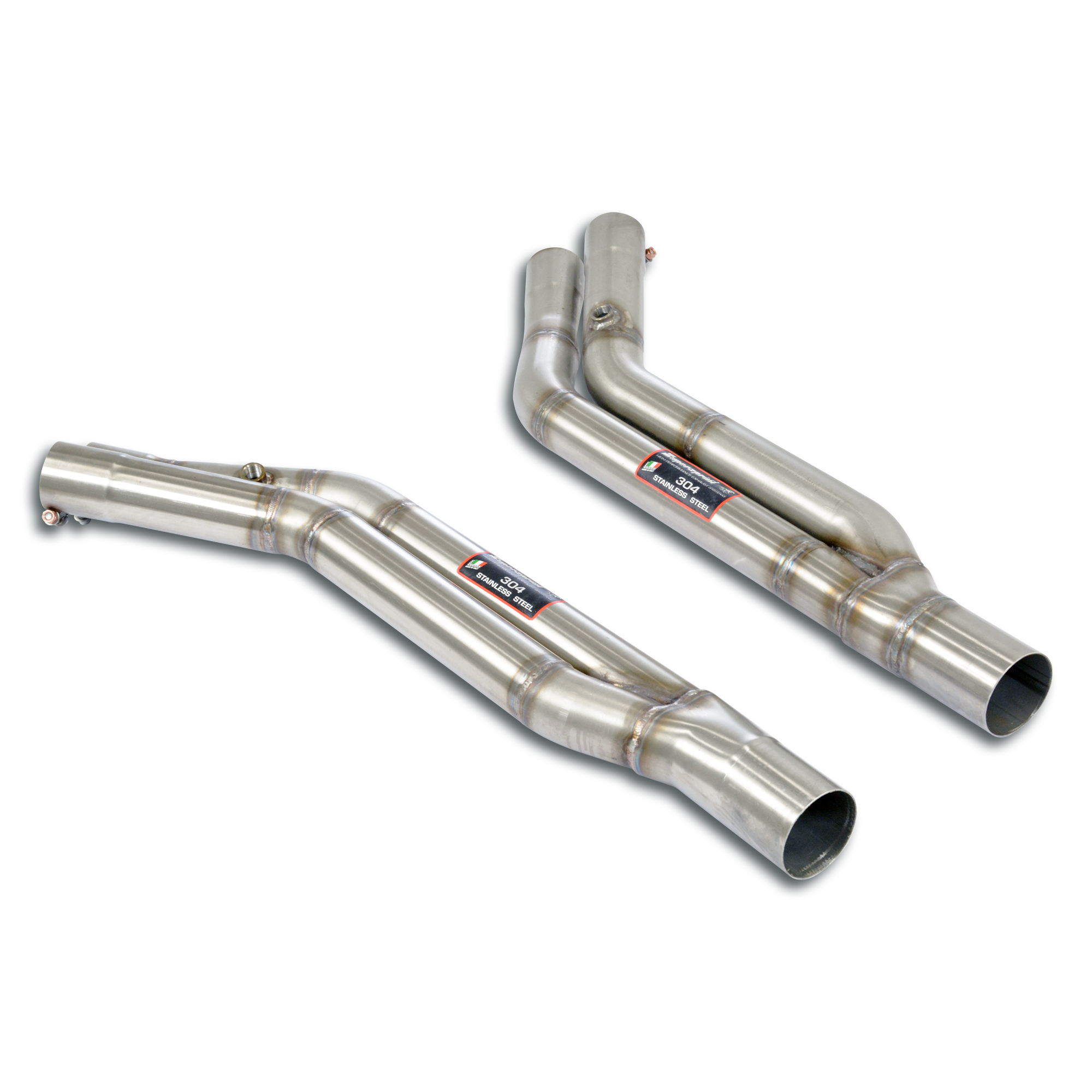 Front pipes kit Right - Left (Replaces catalytic converter) 