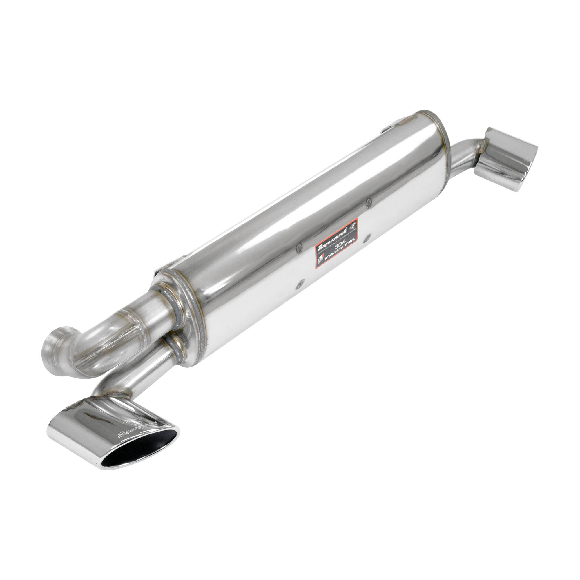 Rear exhaust Right - Left 120x80