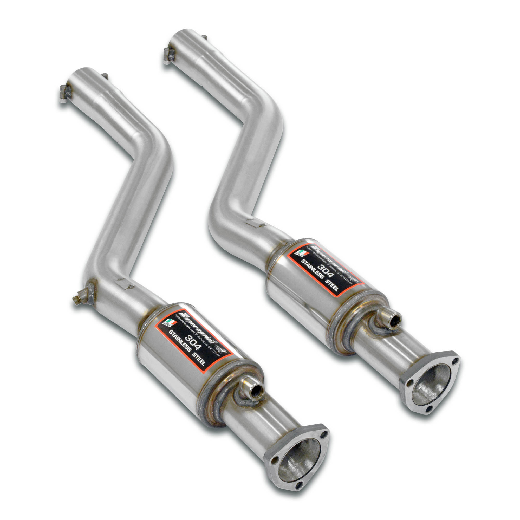 Front exhaust kit right + left