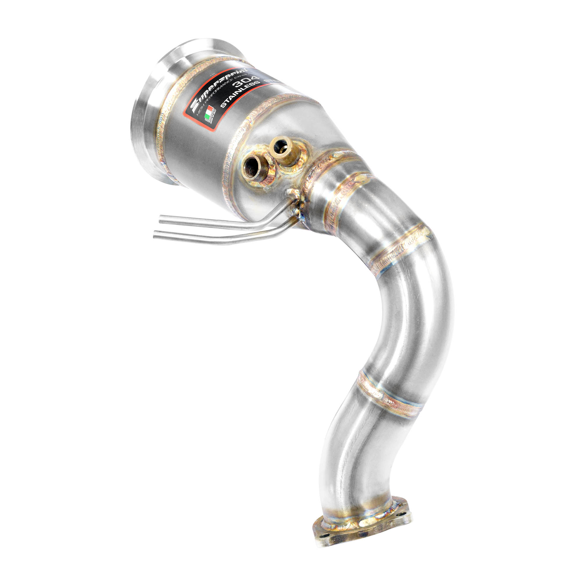 Downpipe Destro + catalizzatore metallico