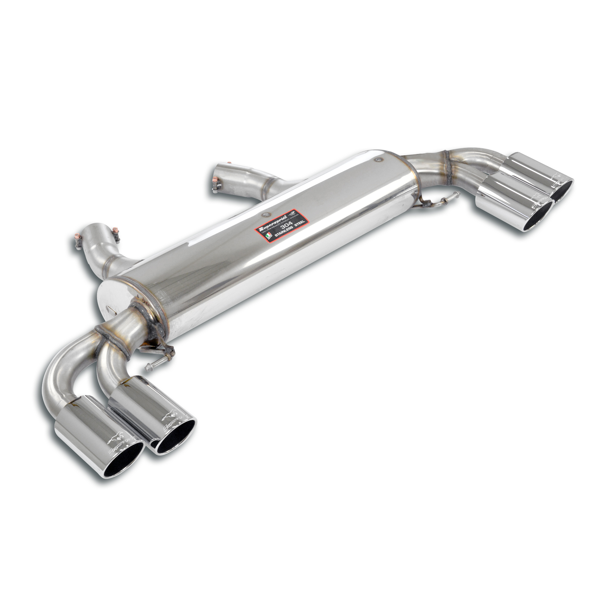Rear exhaust Right OO80 - Left OO80 Racing