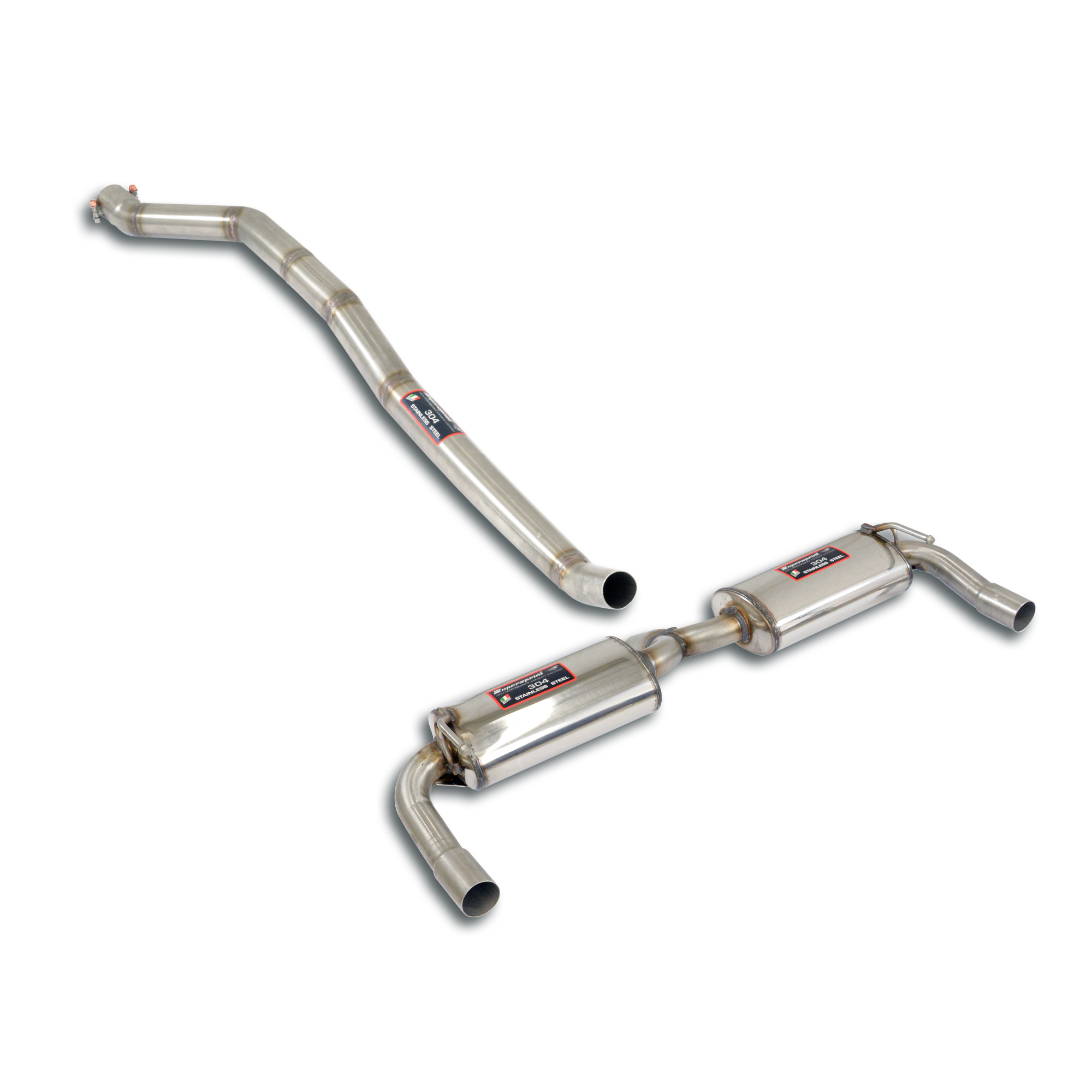 Rear exhaust Right - Left  