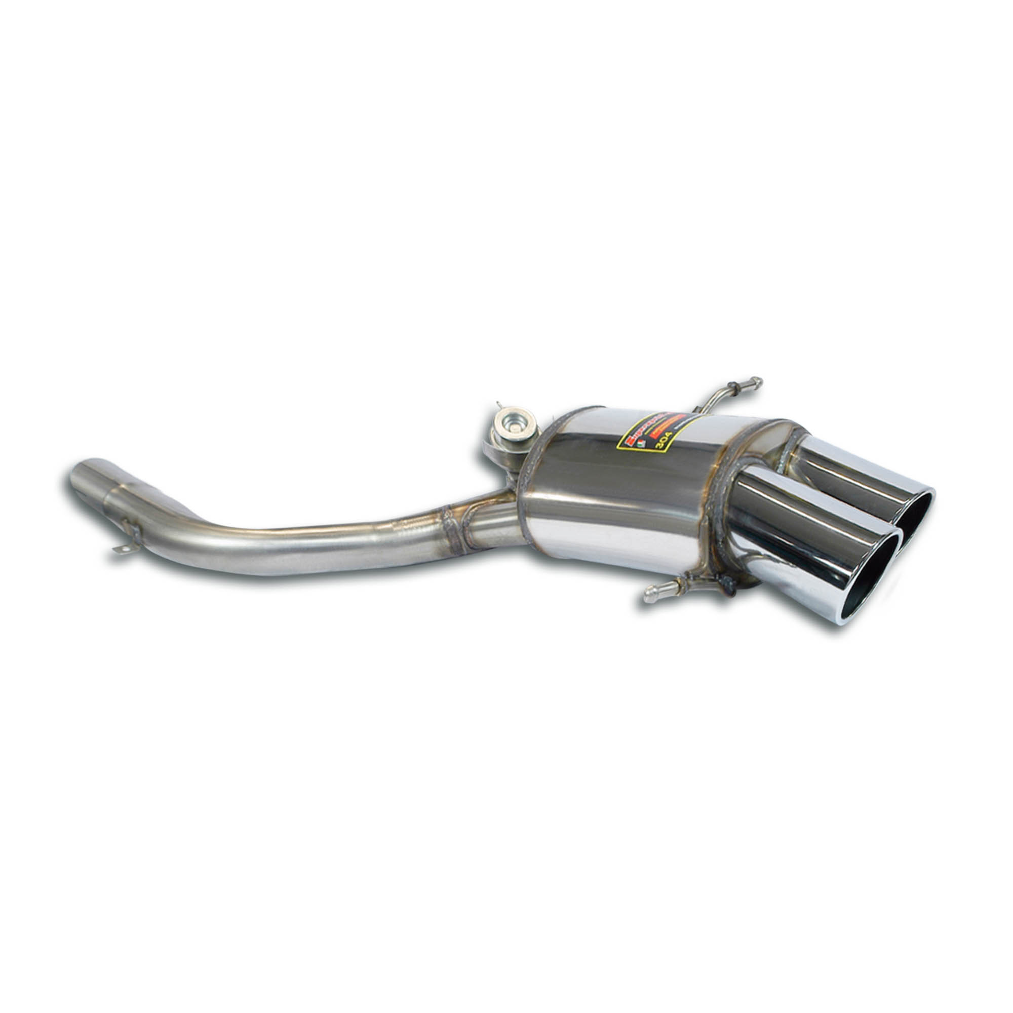 Rear exhaust Right 100x75 with valve