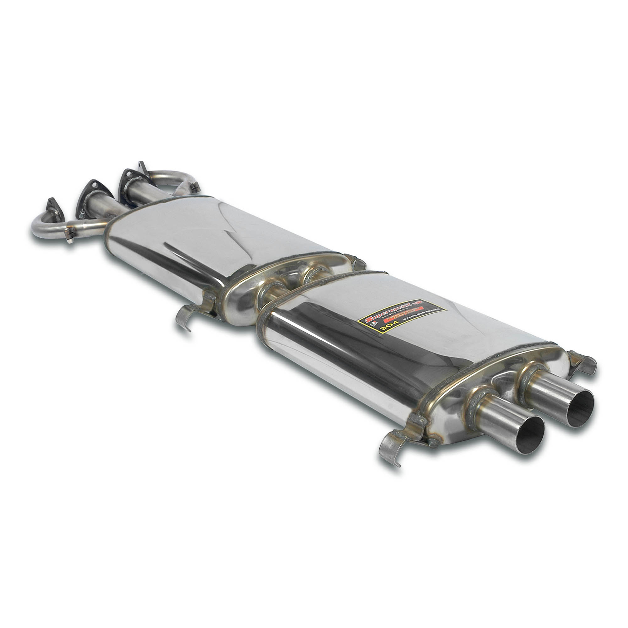 Front + centre exhaust Left (2 Silencers) 