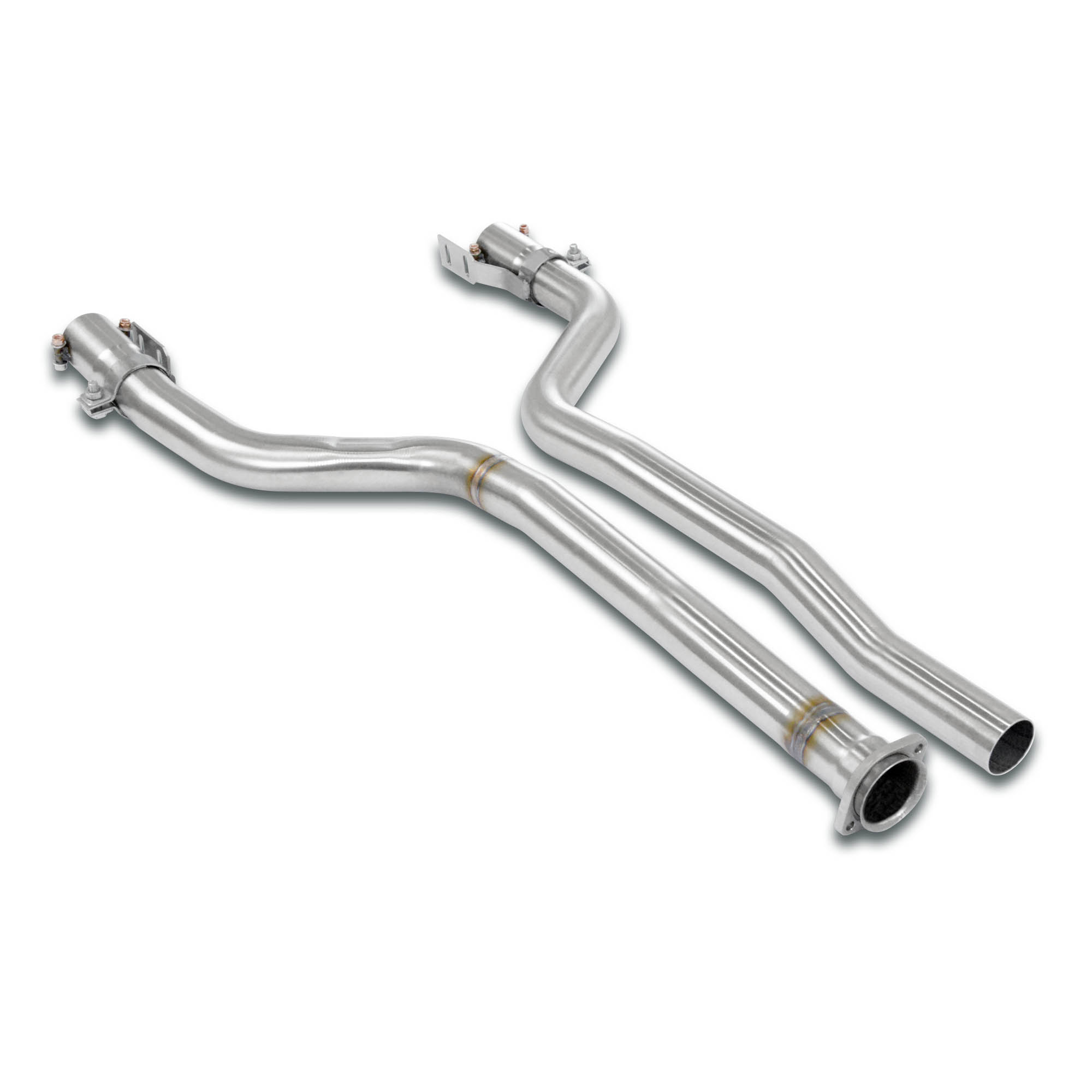 Front pipes Right - Left (Replaces catalytic converter)