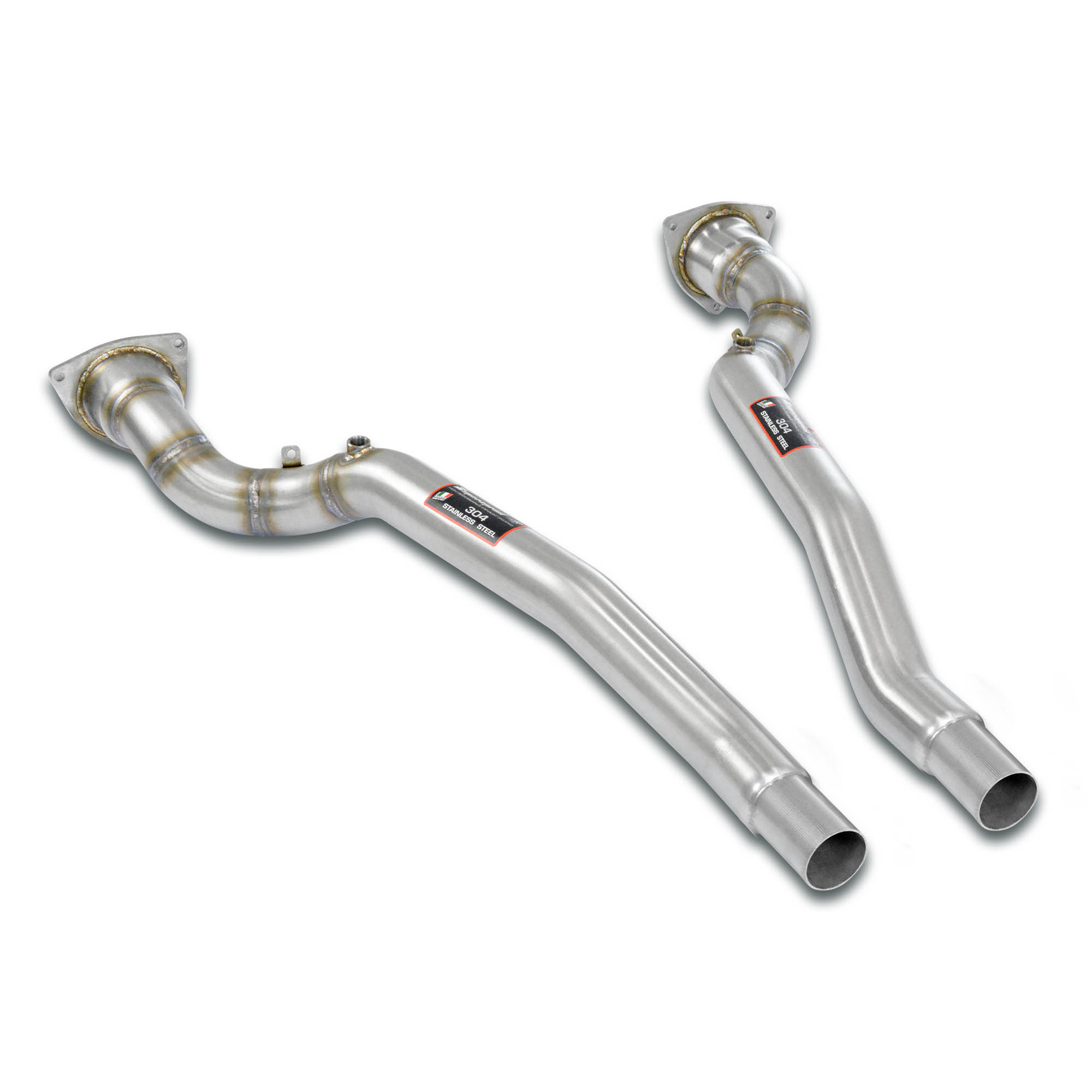 Front pipes kit Right - Left (Replaces catalytic converter)