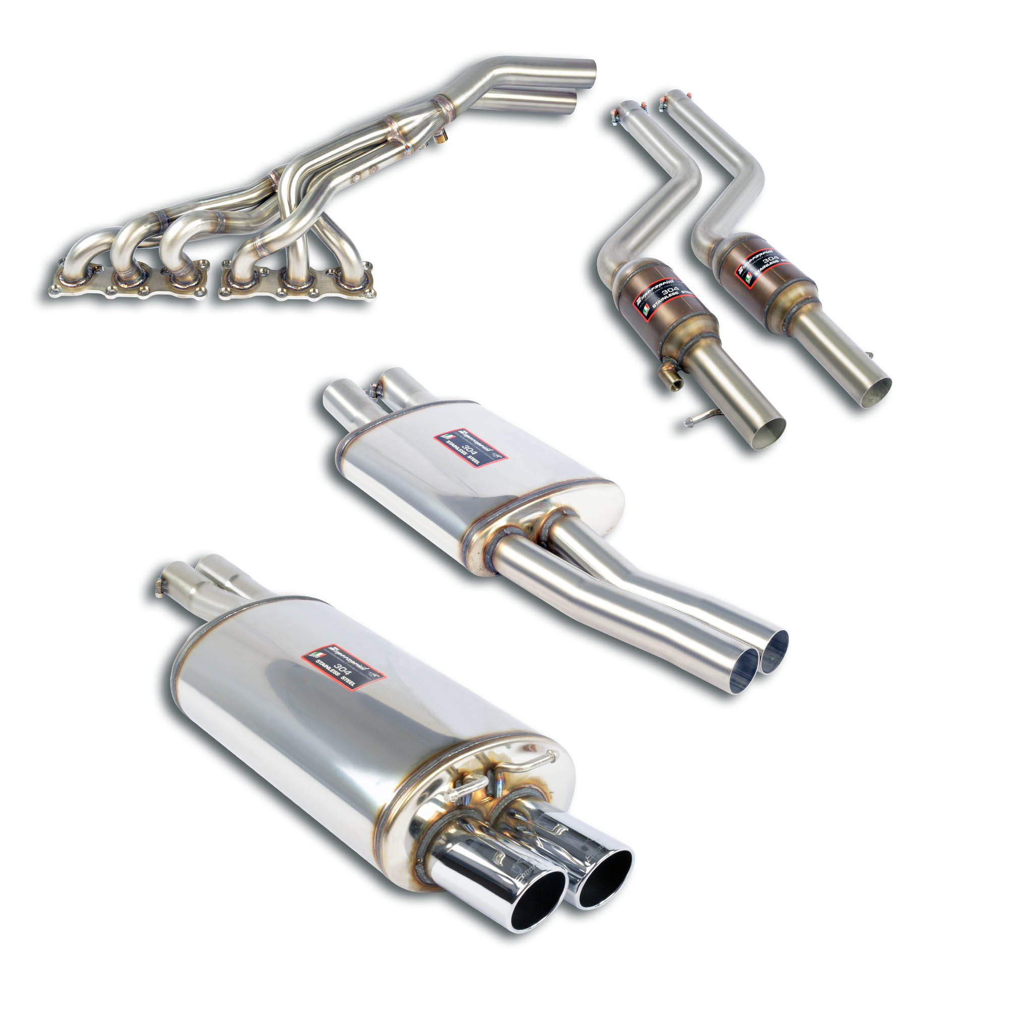 Headers track performance package