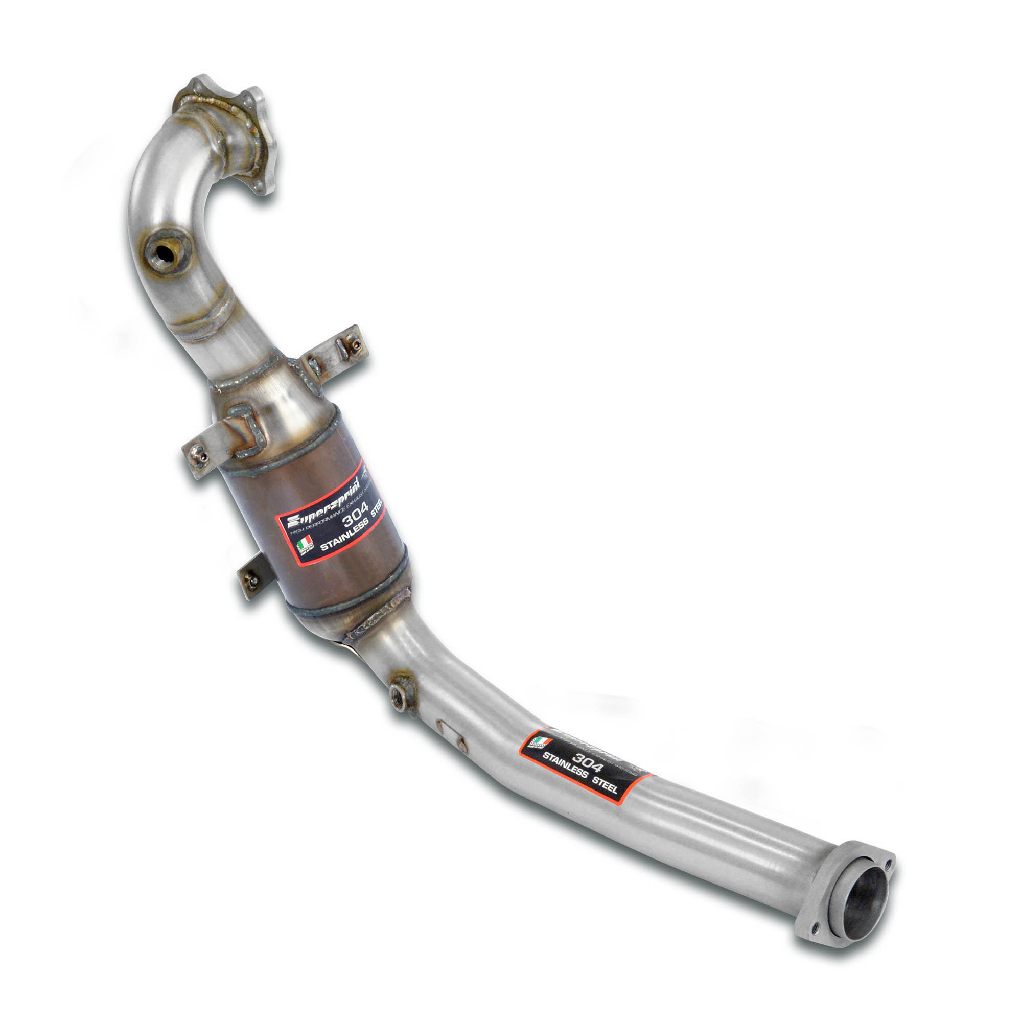 Turbo downpipe kit + Metallic catalytic converter  