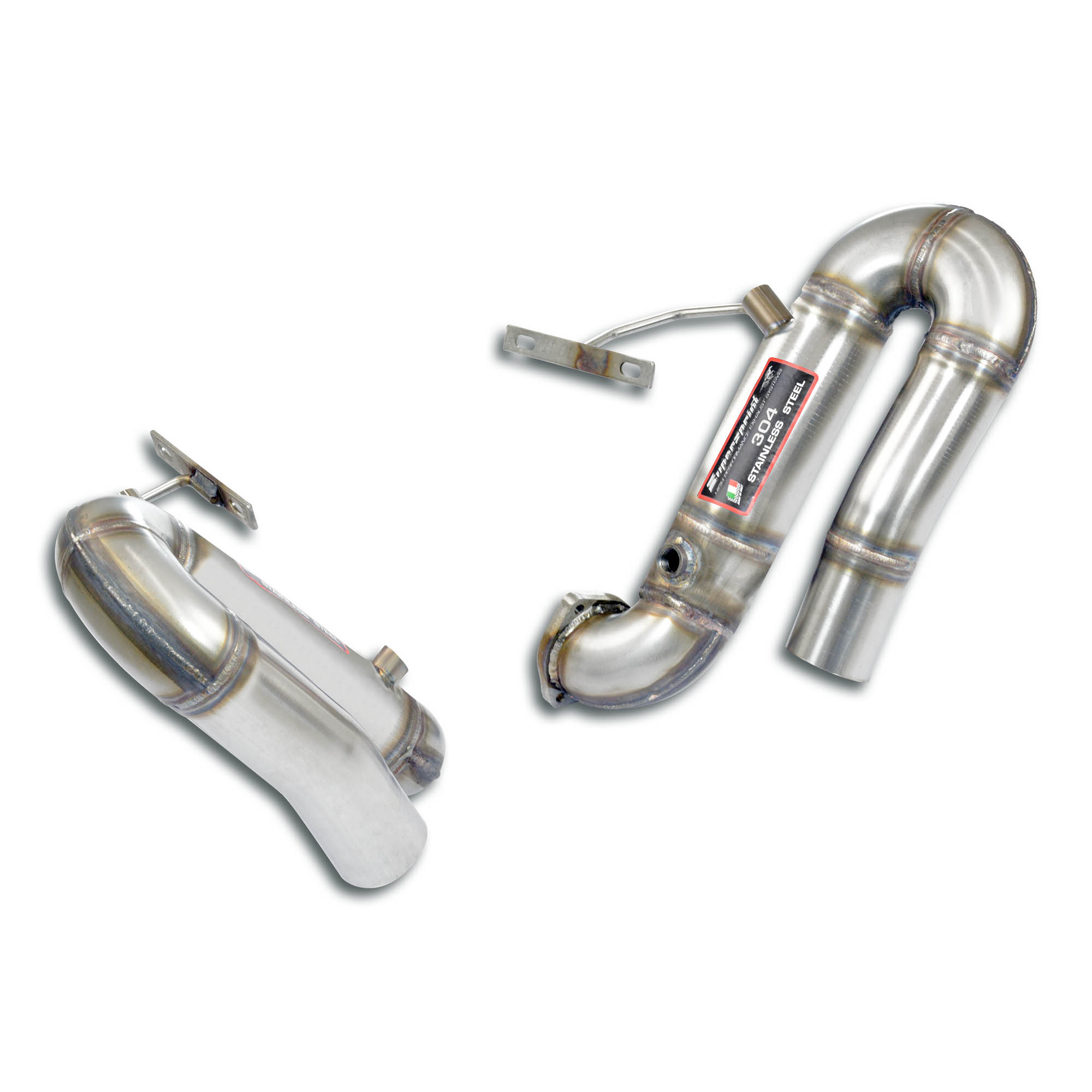 Front pipes right - left  