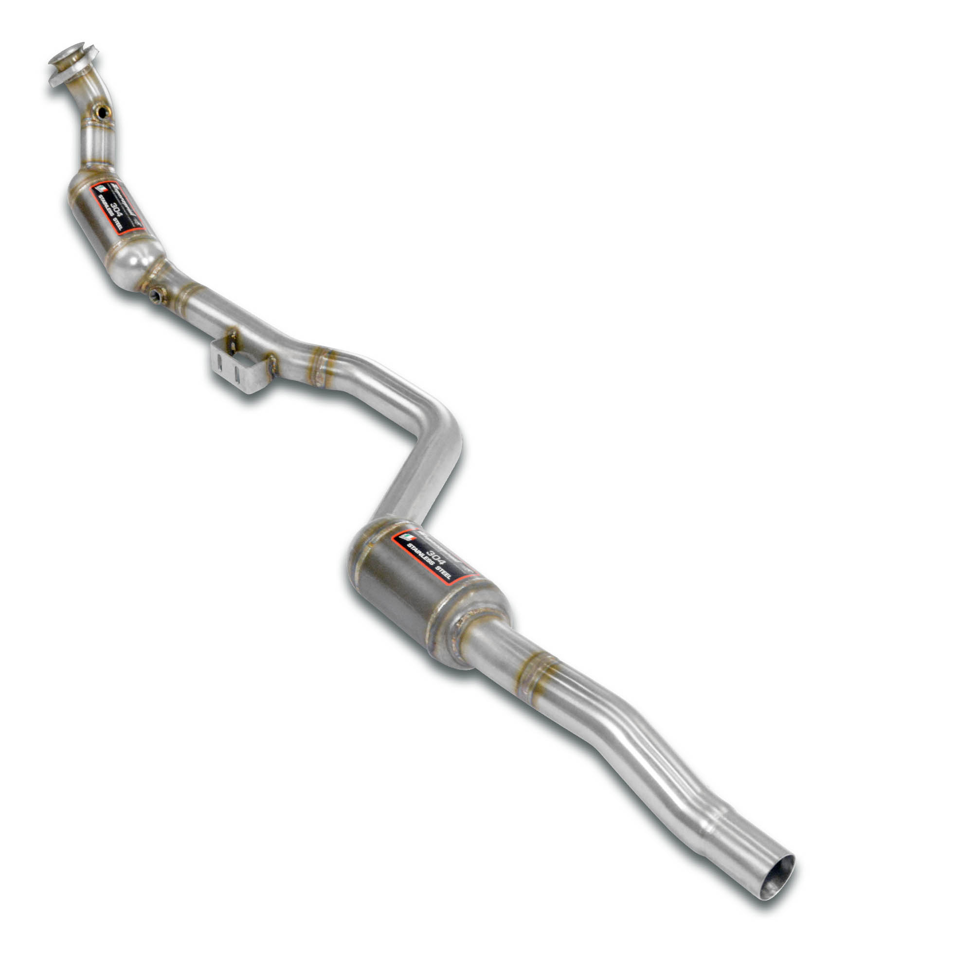 Front pipe right + double metallic catalytic 200CPSI