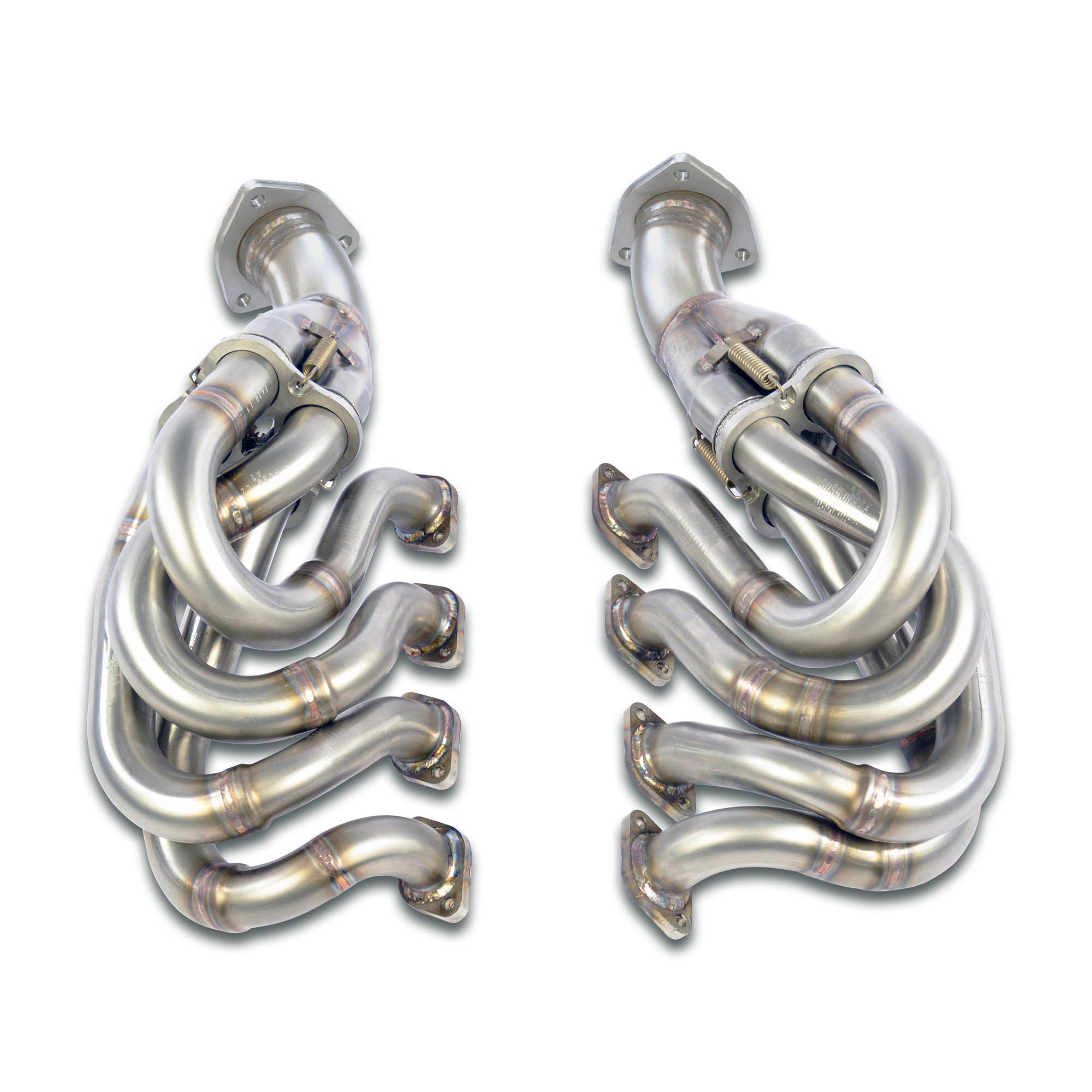 Collettore 100% Inox destro - sinistro per catalizzatore di serie